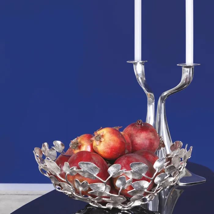 Driade Kachnar By Mann Singh Silver Brass Decorative Bowl