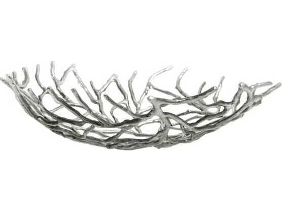 Driade Kachnar By Mann Singh Silver Brass Decorative Bowl