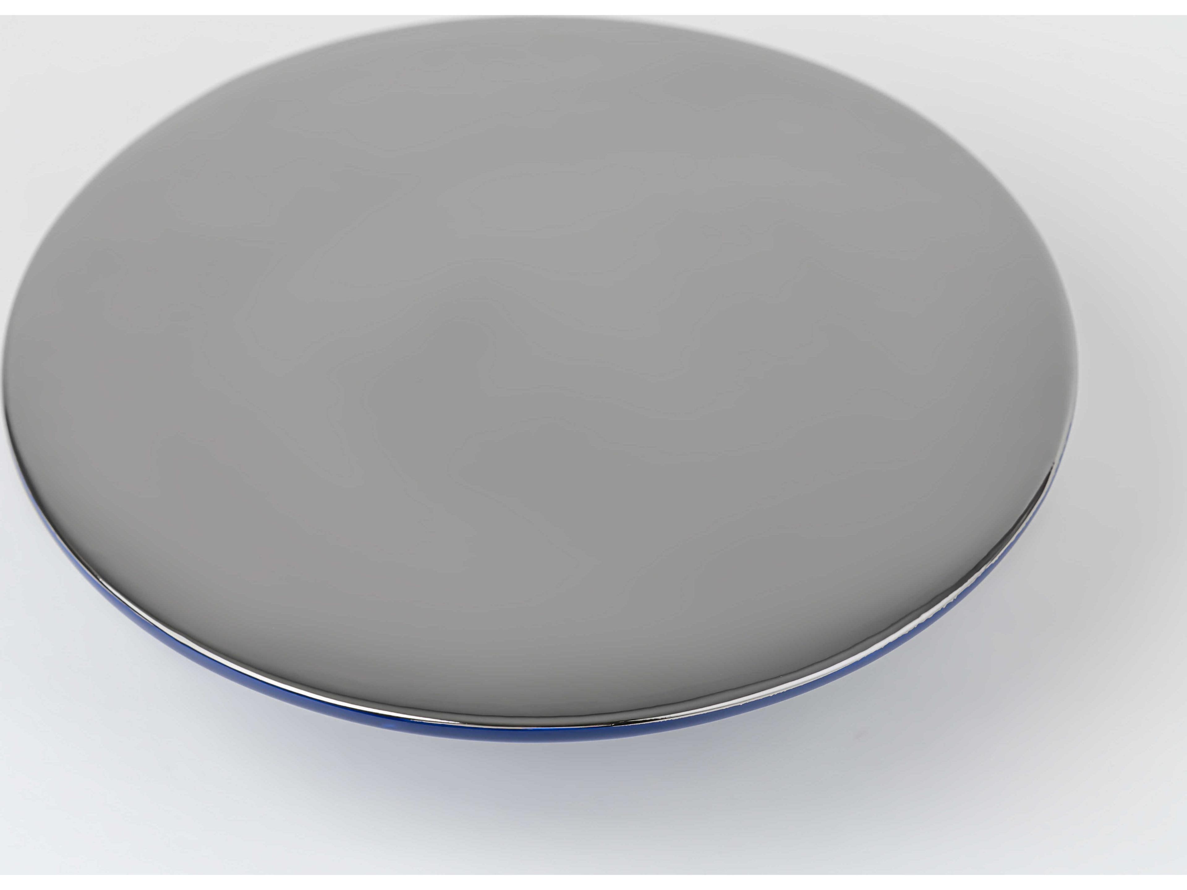 Driade Linde Burkhardt Blue / Silver Serving Tray