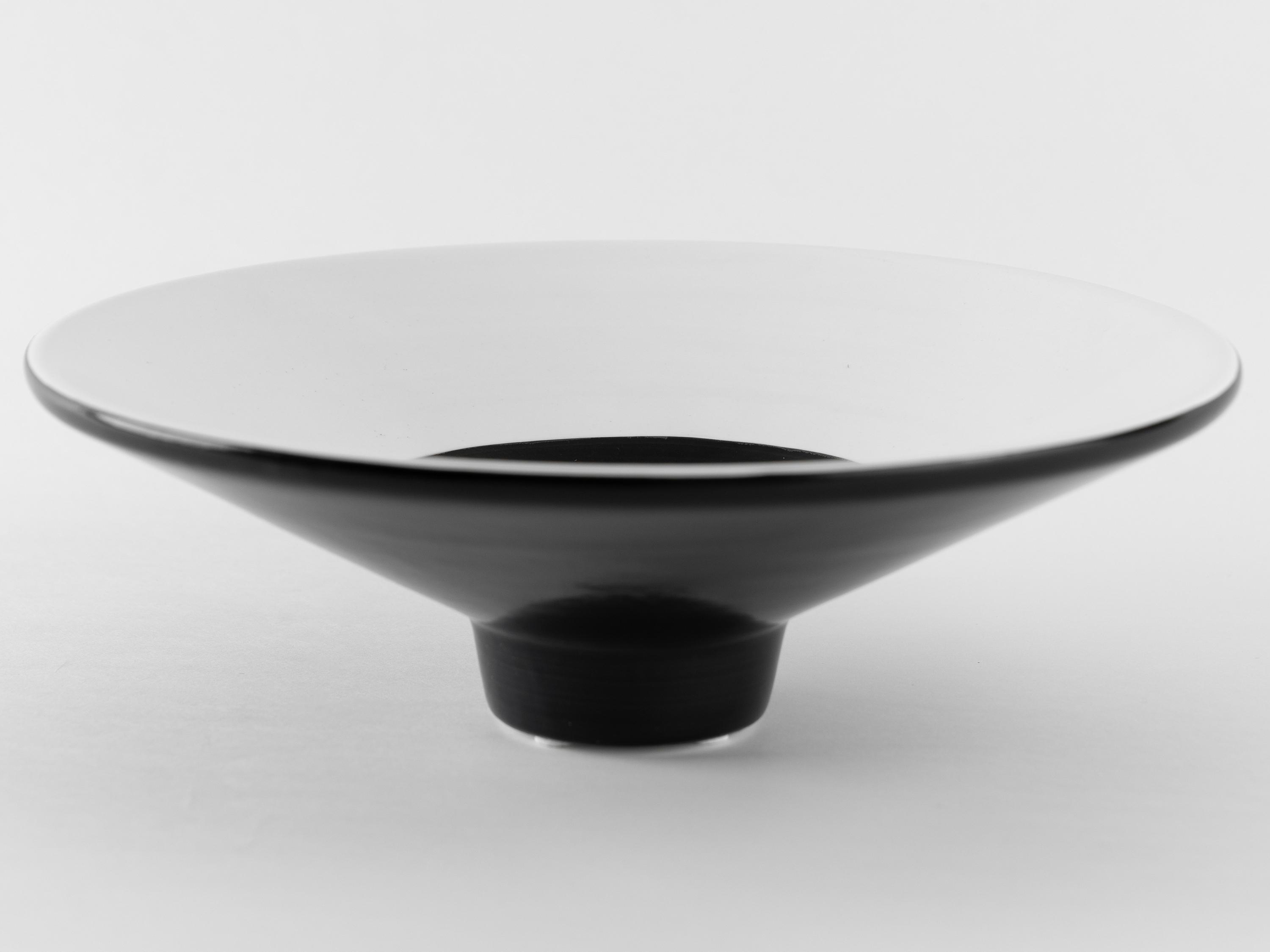 Driade Linde Burkhardt Black Decorative Bowl