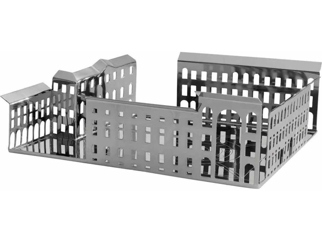 Driade Piazze Milano Piazza Scala Stainless Steel Platter