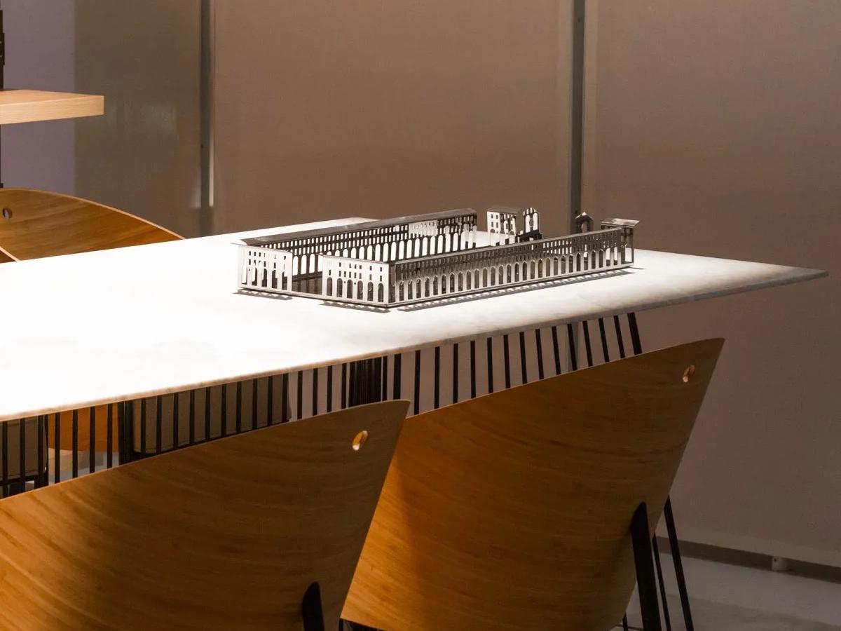 Driade Piazze Torino Piazza S.Carlo Stainless Steel Platter