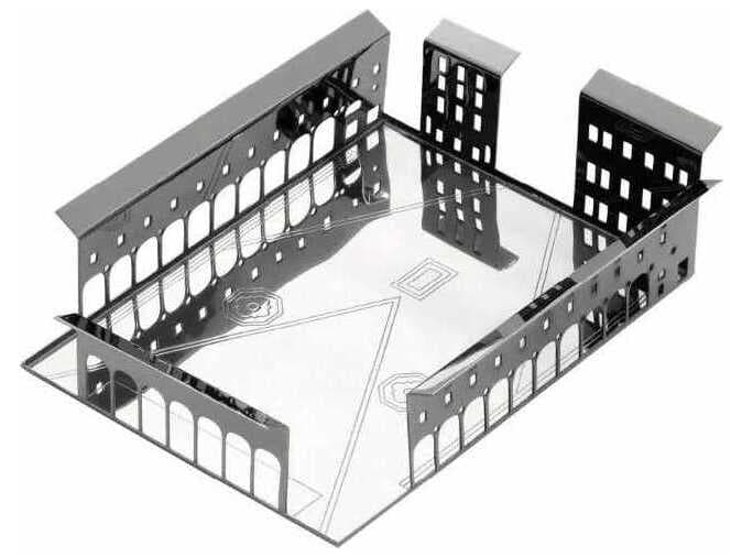 Driade Piazze Firenze Piazza Annunziata Stainless Steel Platter