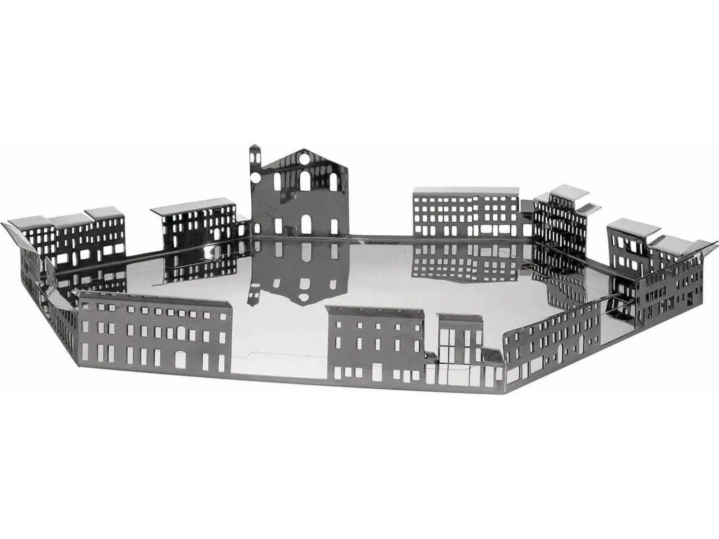 Driade Piazze Palmanova Piazza Grande Stainless Steel Platter