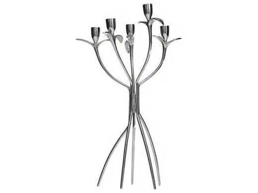 Driade Antonietta Polished Nickel Candle Holder