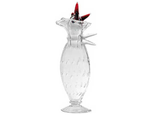 Driade Borek Sipek Clear / Red Vase