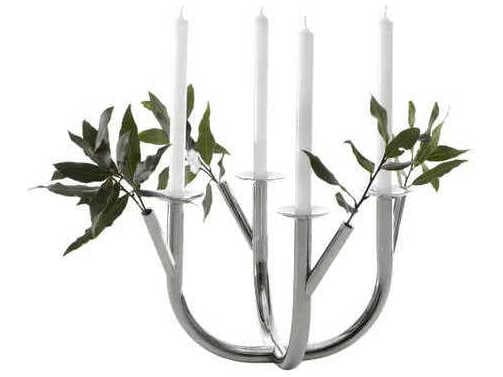 Driade Together Nickel Candle Holder