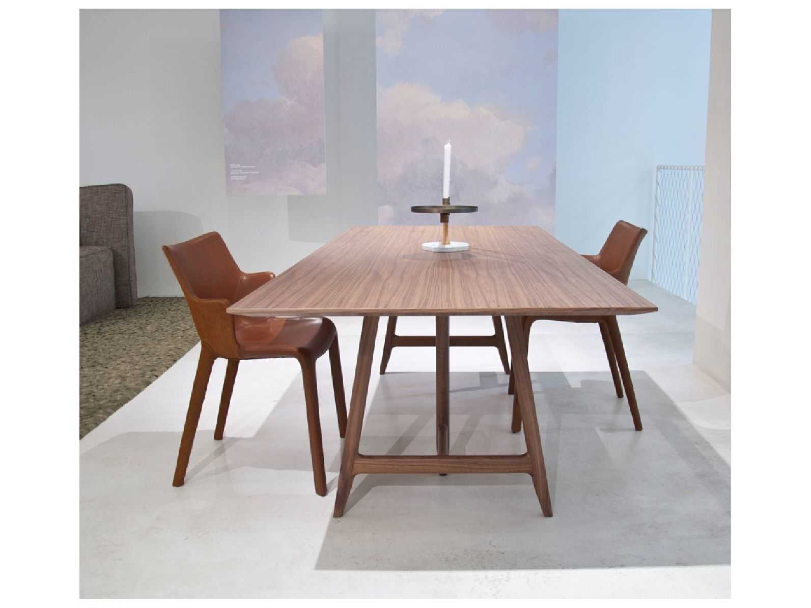 Driade Easel By Ludovica + Roberto Palomba Rectangular Wood Dining Table