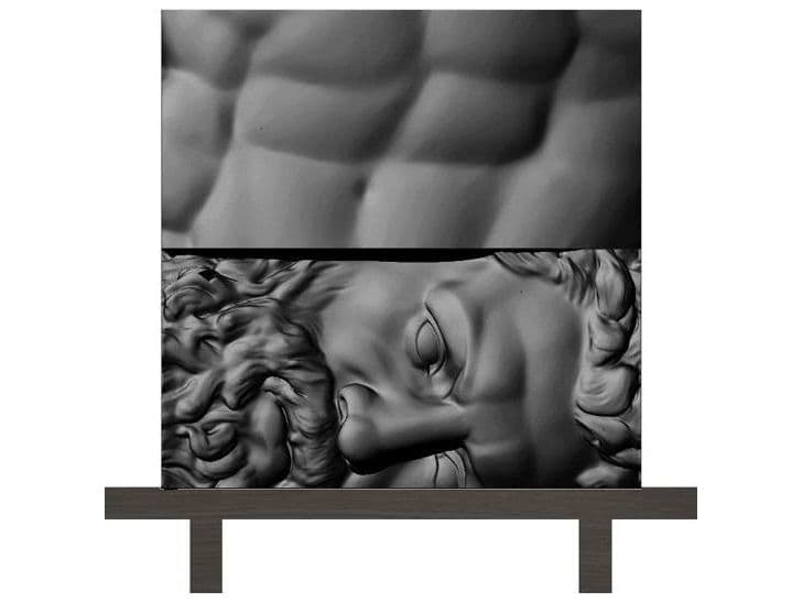 Driade Ercole E Afrodite By Lab White Accent Chest