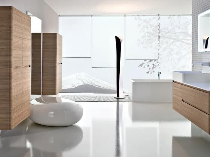 Driade Koishi Fiberglass Glossy White Outdoor Coffee Table