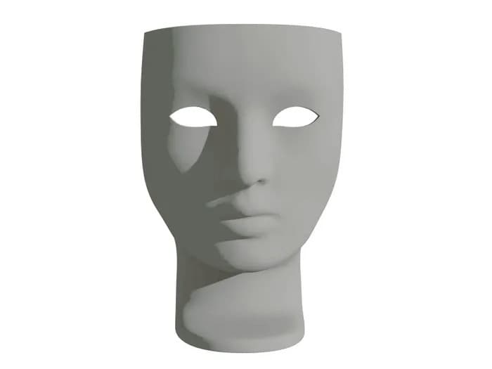 Driade Outdoor Nemo Polyenthylene Monobloc Big Swivel Armchair in Grey