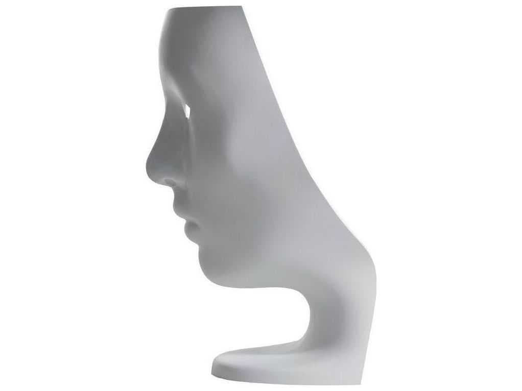 Driade Outdoor Quick Ship Nemo Polyethylene Monobloc Lounge Chair in White