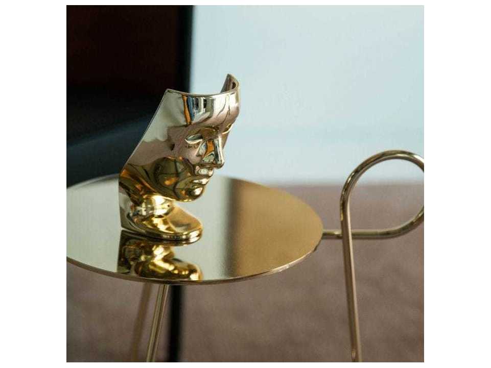 Driade Outdoor Nemo Miniature ABS Metallized Monobloc in Gold