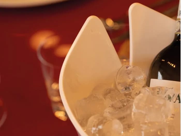 Driade Outdoor Calla by Leonardo Polypropylene Glacette 1 Bottiglia in White