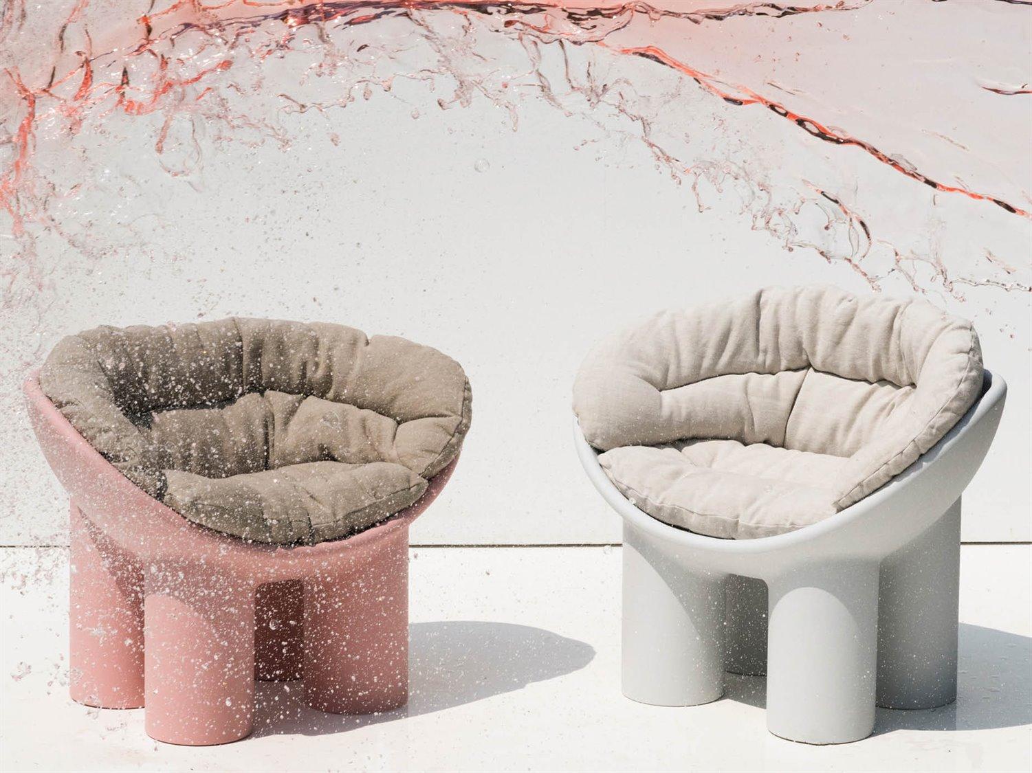 Driade Outdoor Roly Poly Polyethylene Lounge Set