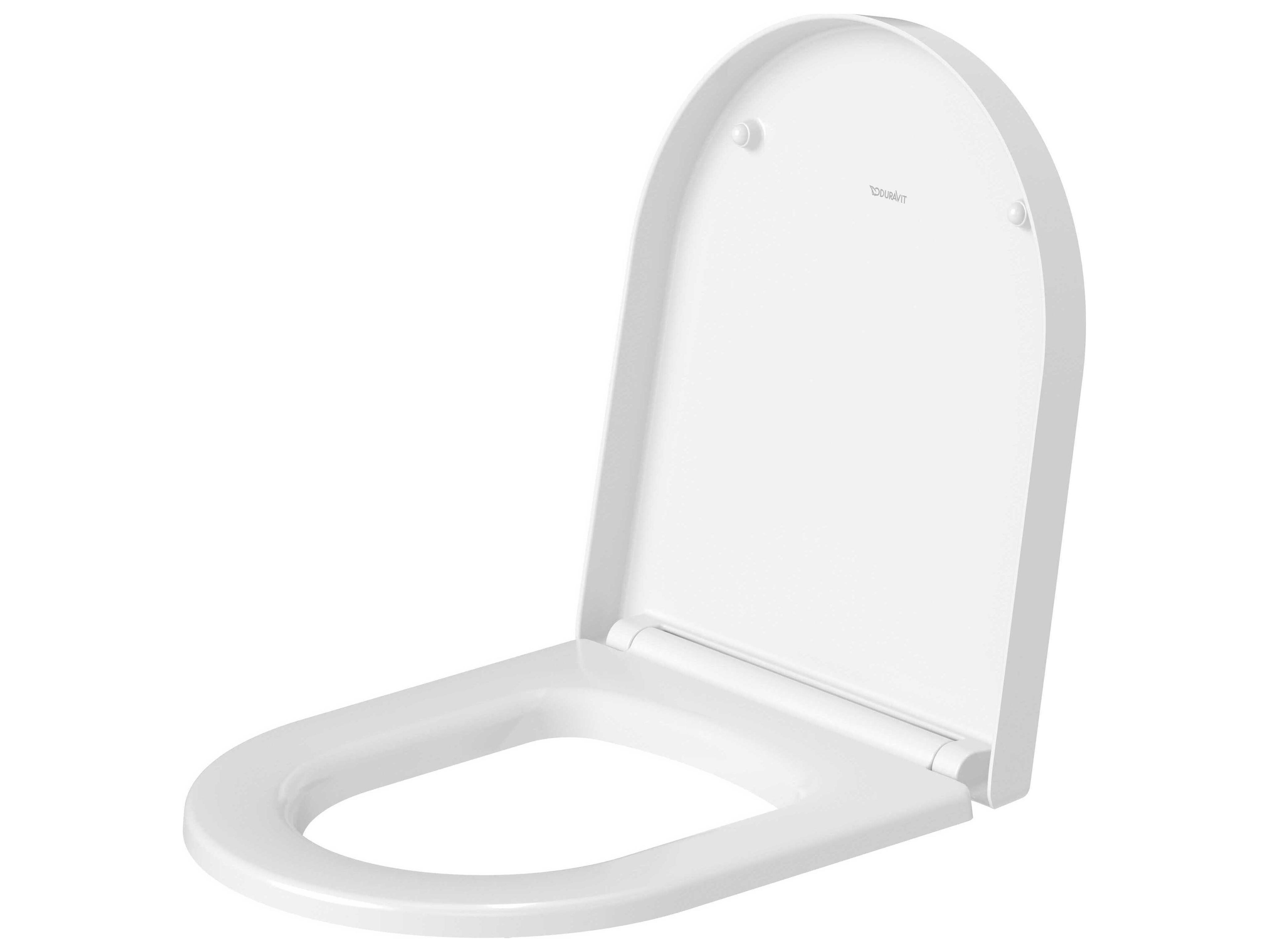 Duravit Me By Starck 15'' Elongated White Satin Matt Toilet Seat