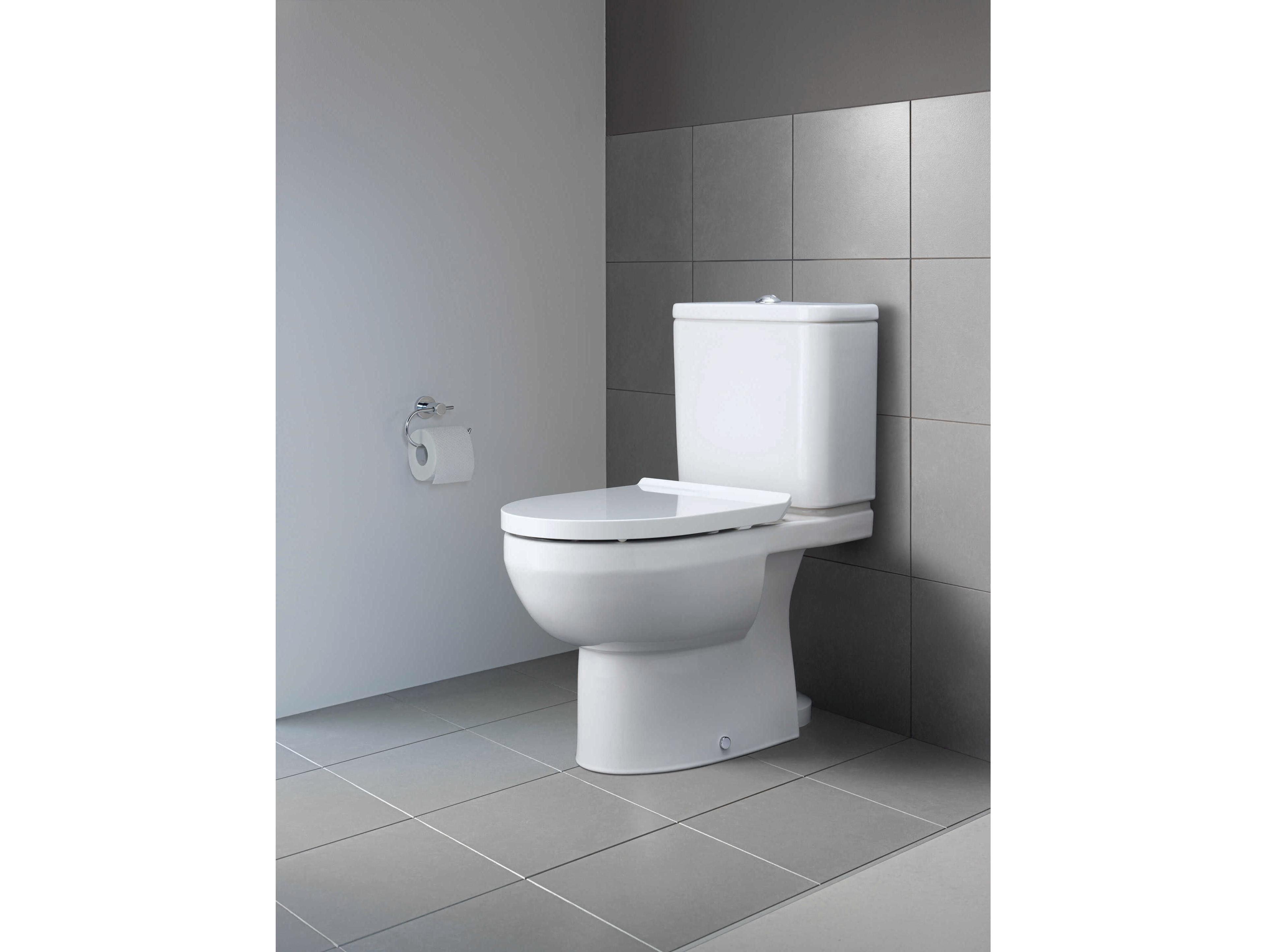 Duravit Duravit No.1 15'' D-Shaped White Toilet Seat - Soft closure