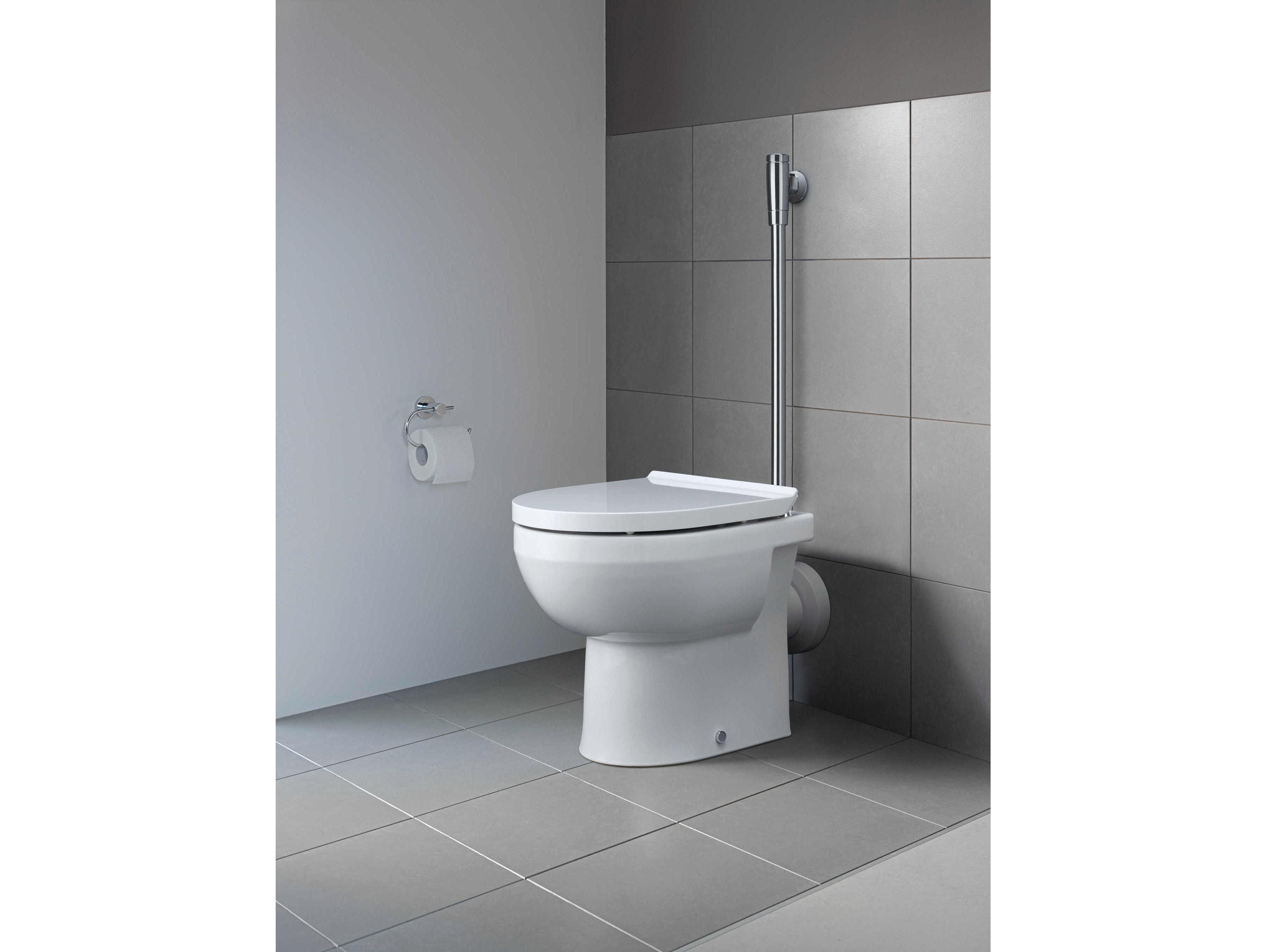 Duravit Duravit No.1 15'' D-Shaped White Toilet Seat - Soft closure
