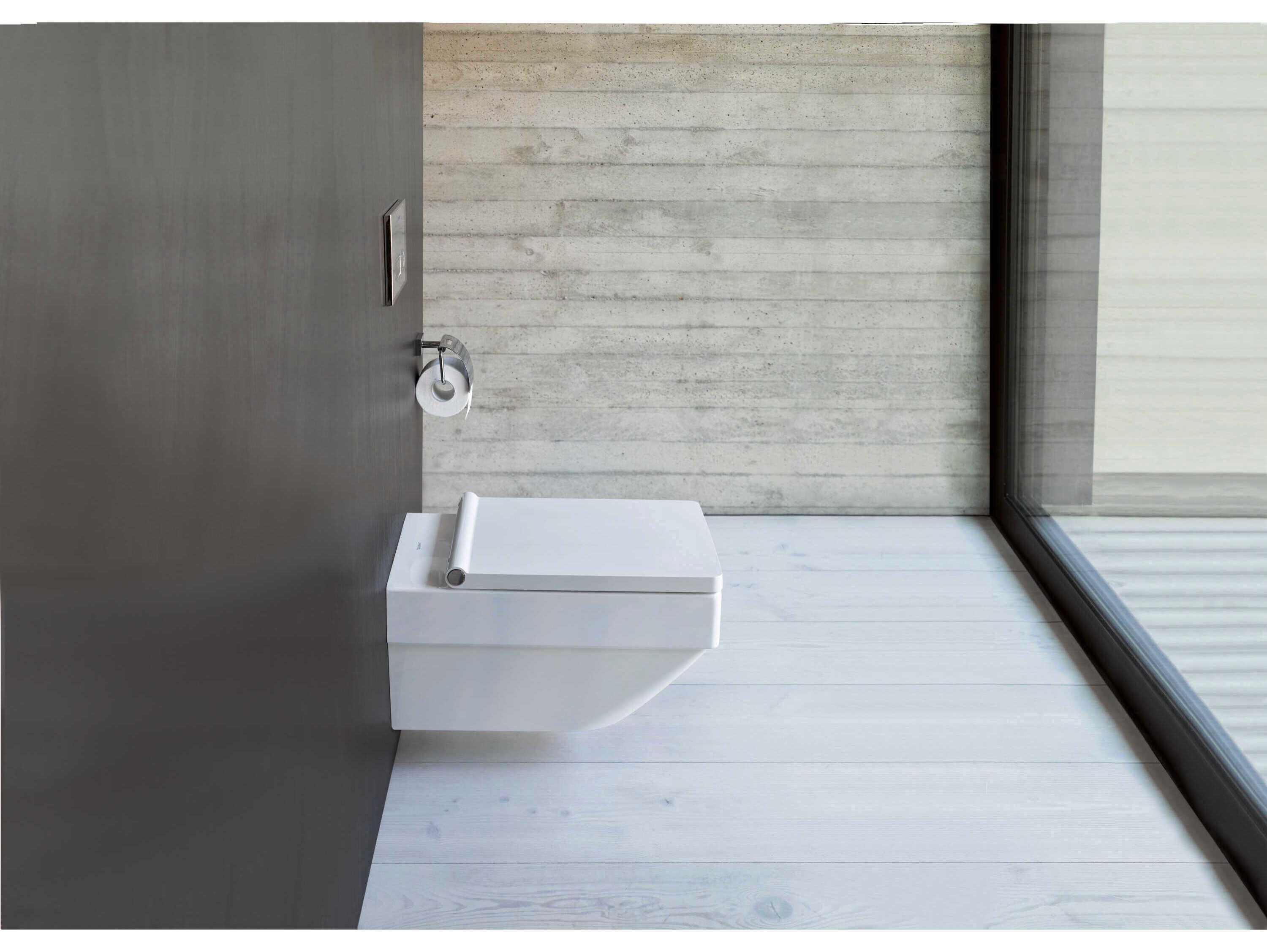 Duravit Vero 15'' White Toilet Seat - Soft Closure