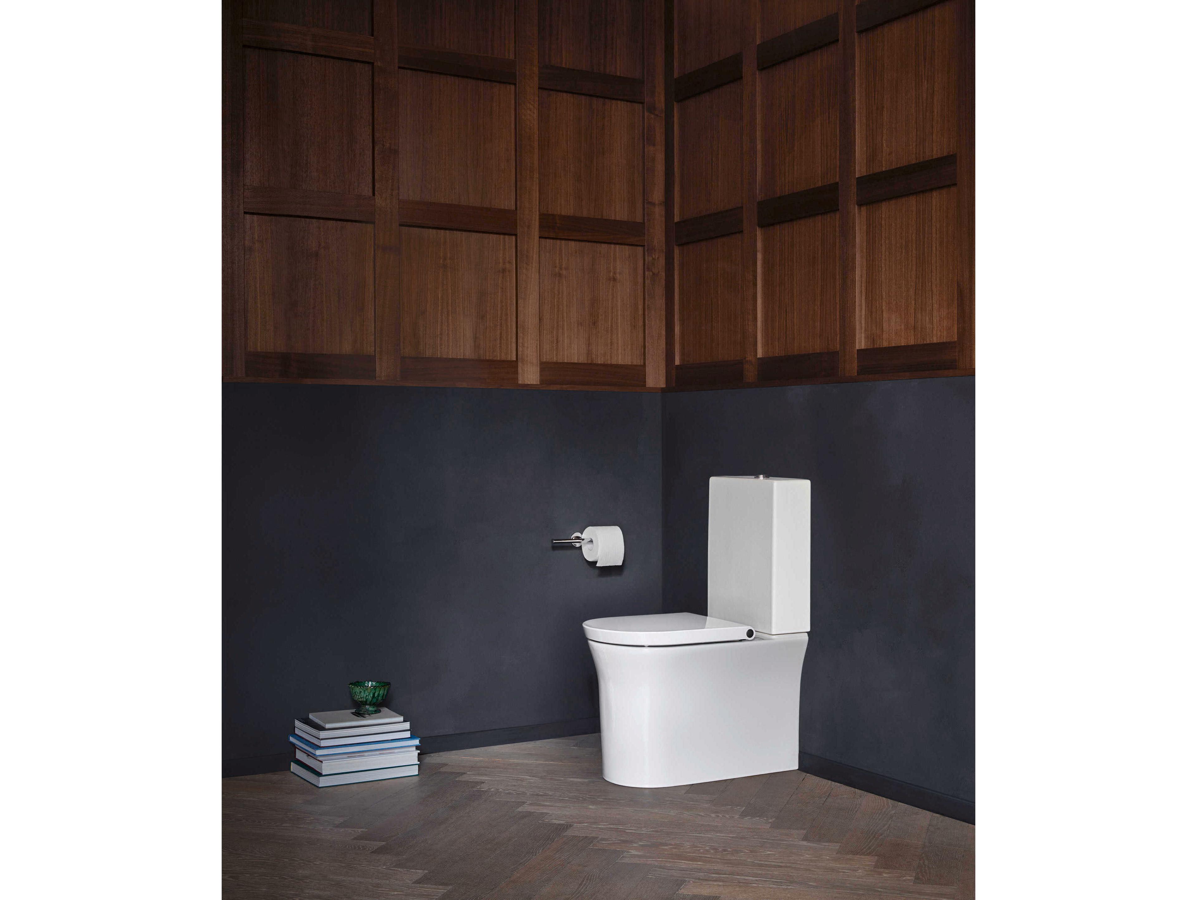 Duravit White 18'' White High Toilet Seat