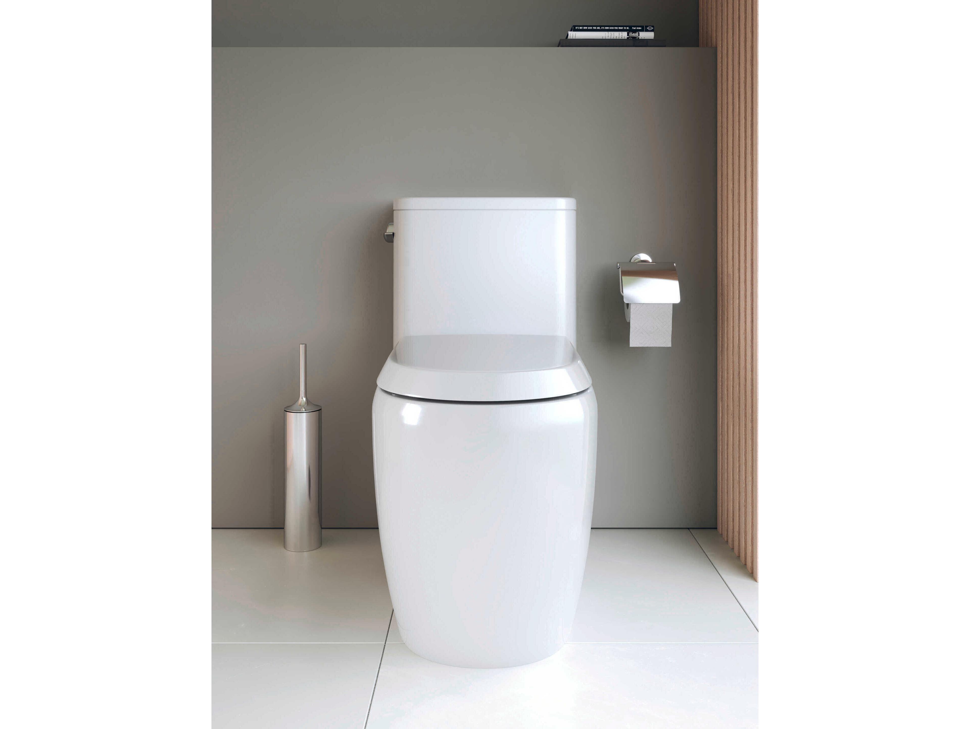 Duravit Qatego 15'' White Toilet Seat - Soft Closure
