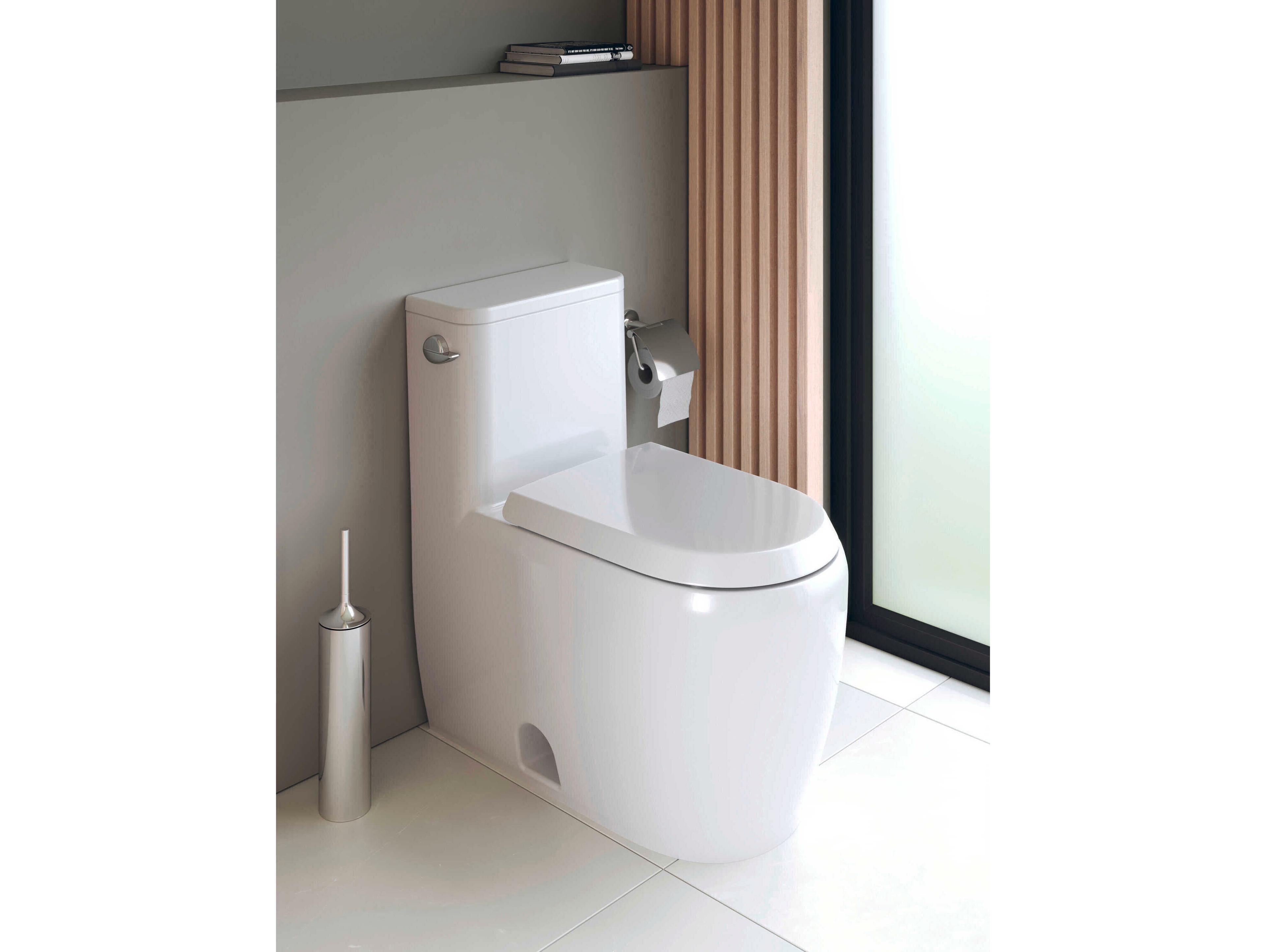 Duravit Qatego 15'' White Toilet Seat - Soft Closure