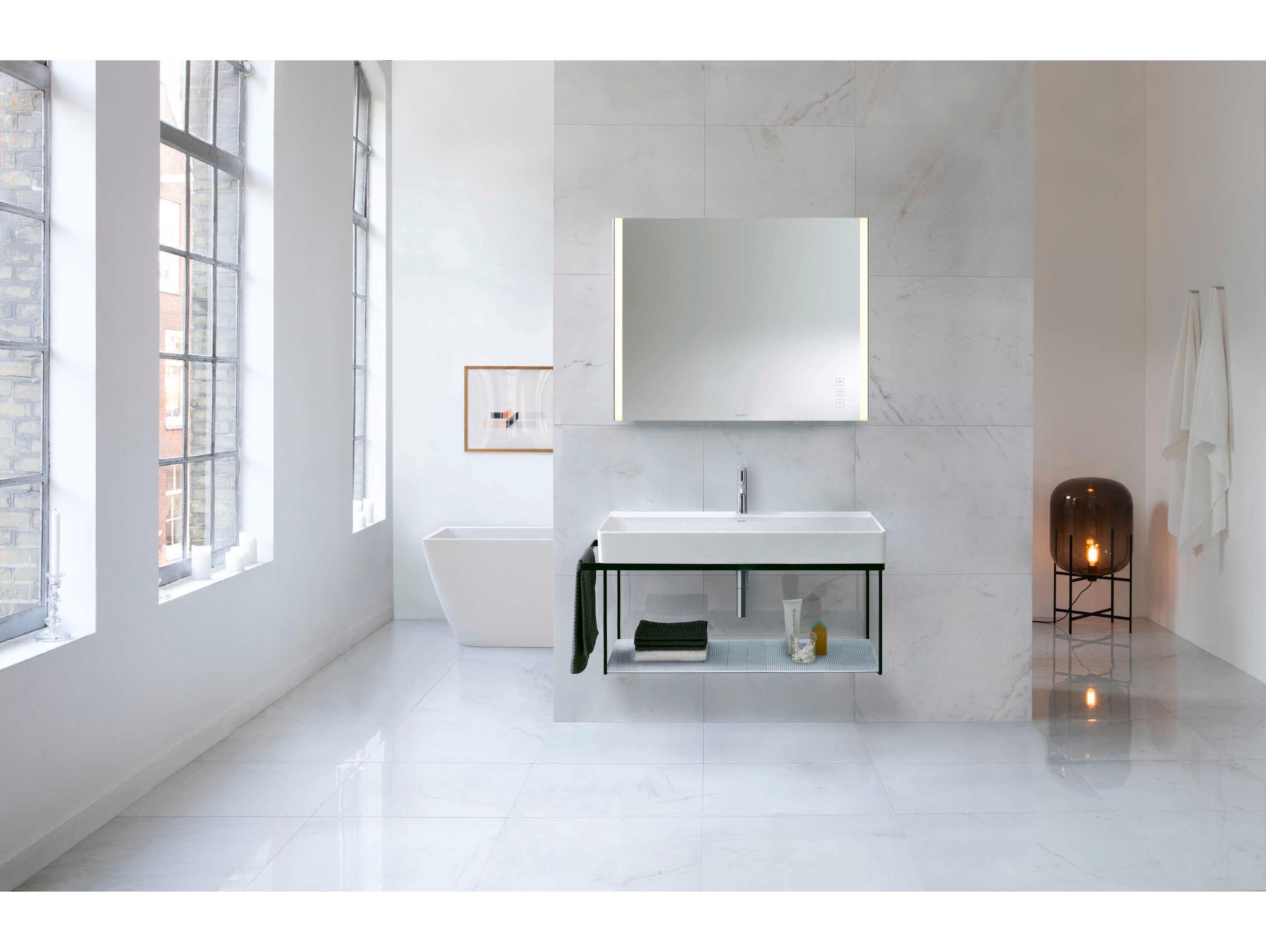 Duravit Durasquare 42'' Freestanding Black Console