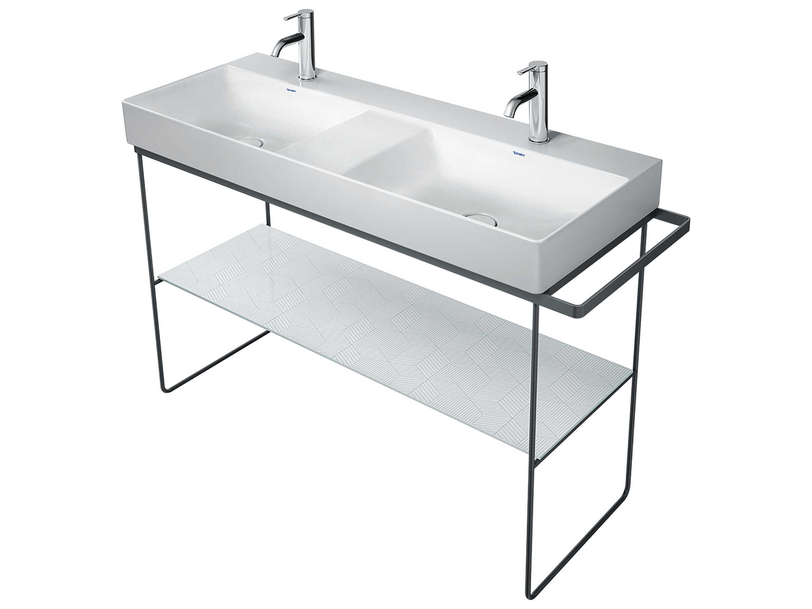 Duravit Durasquare 50'' Freestanding Chrome Console