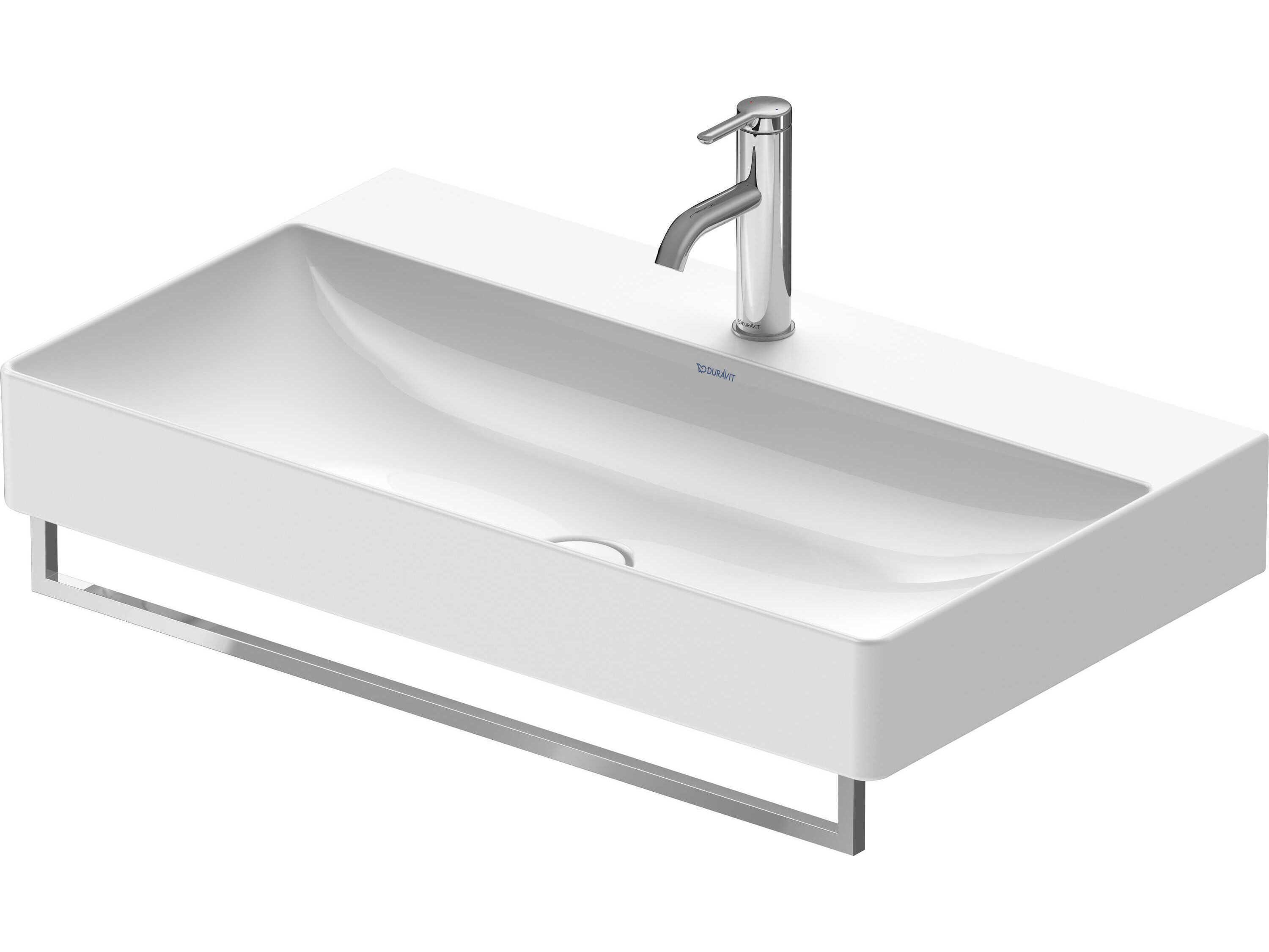 Duravit Towel Bar 29'' Black Matt Towel Bar