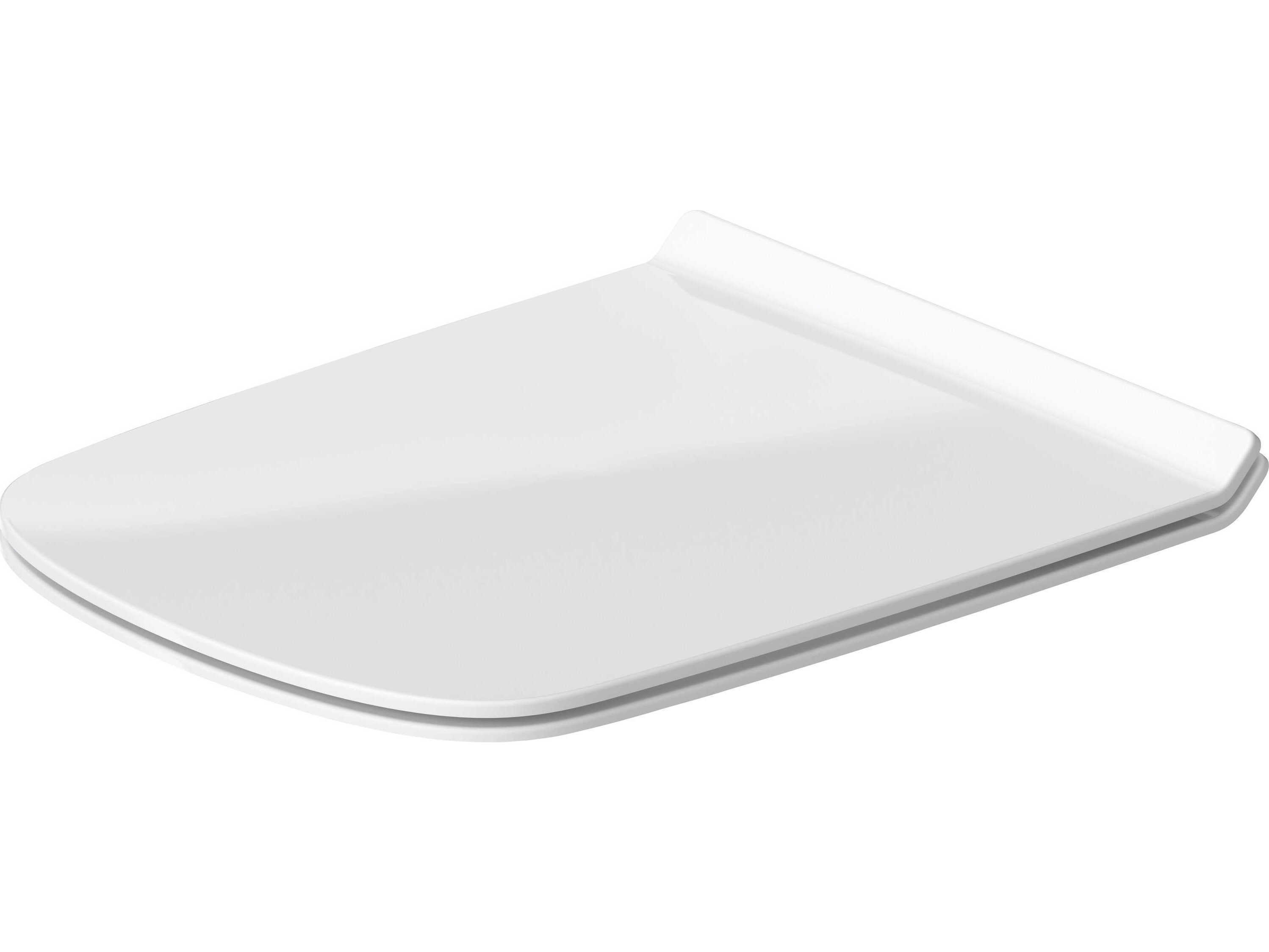 Duravit Durastyle 15'' Elongated White Toilet Seat - With Soft Closure