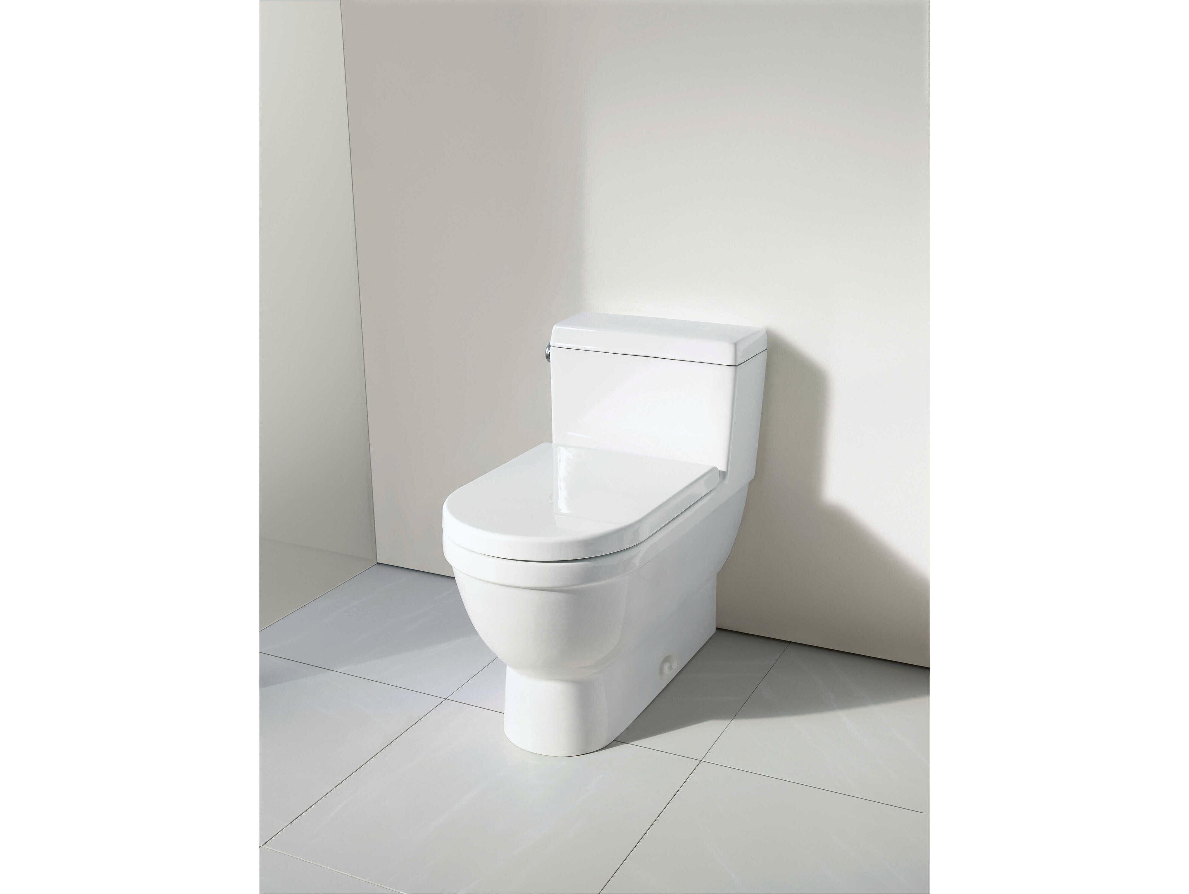 Duravit Toilet Accessories 15'' White Elongated Toilet Seat - Soft Closure