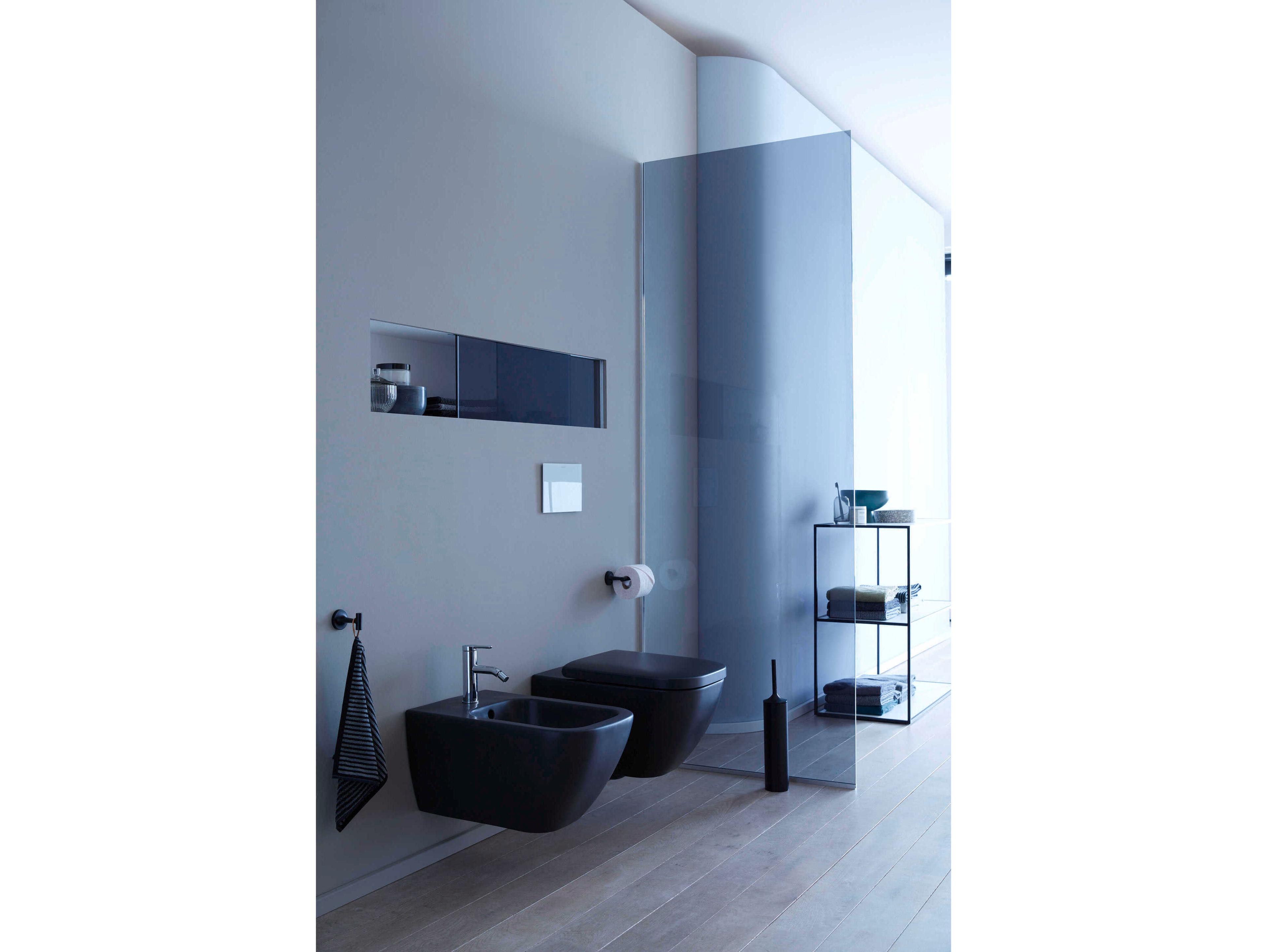 Duravit Happy D.2 14'' Anthracite Matt Toilet Seat