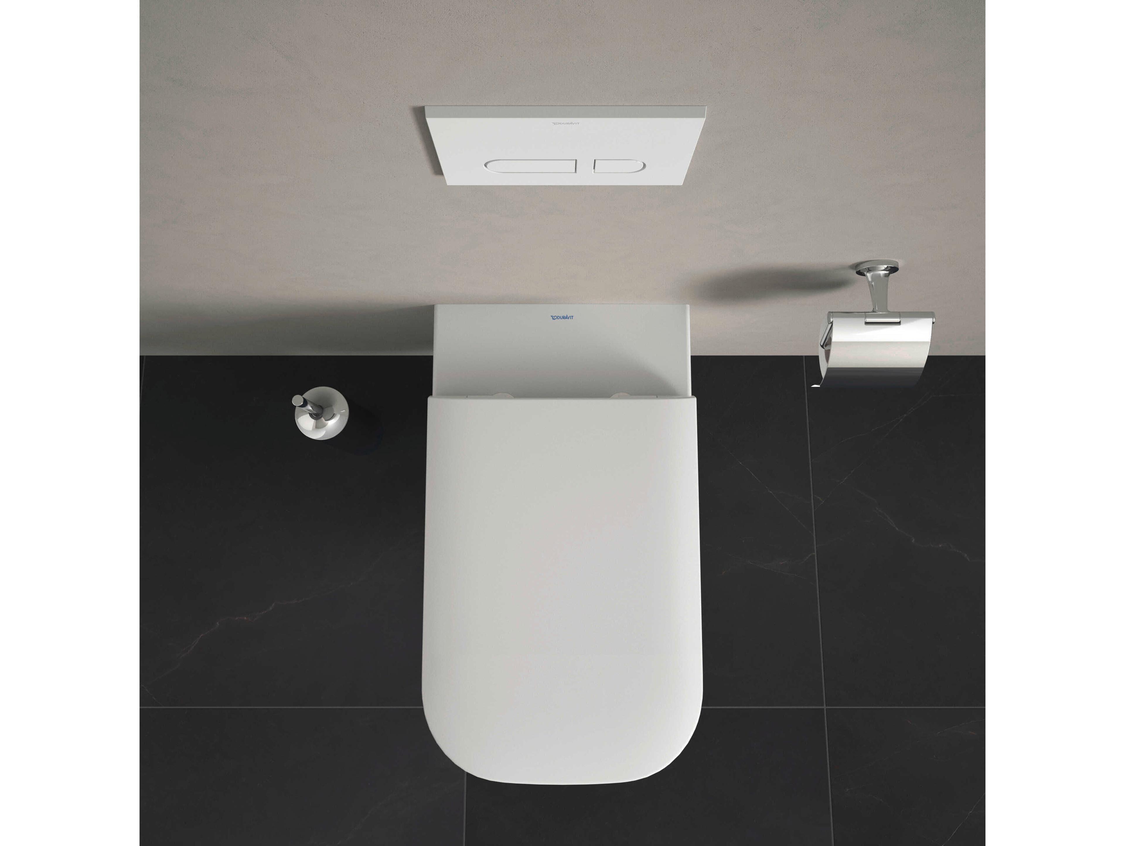 Duravit Happy D.2 15'' Elongated White Toilet Seat - Soft Close