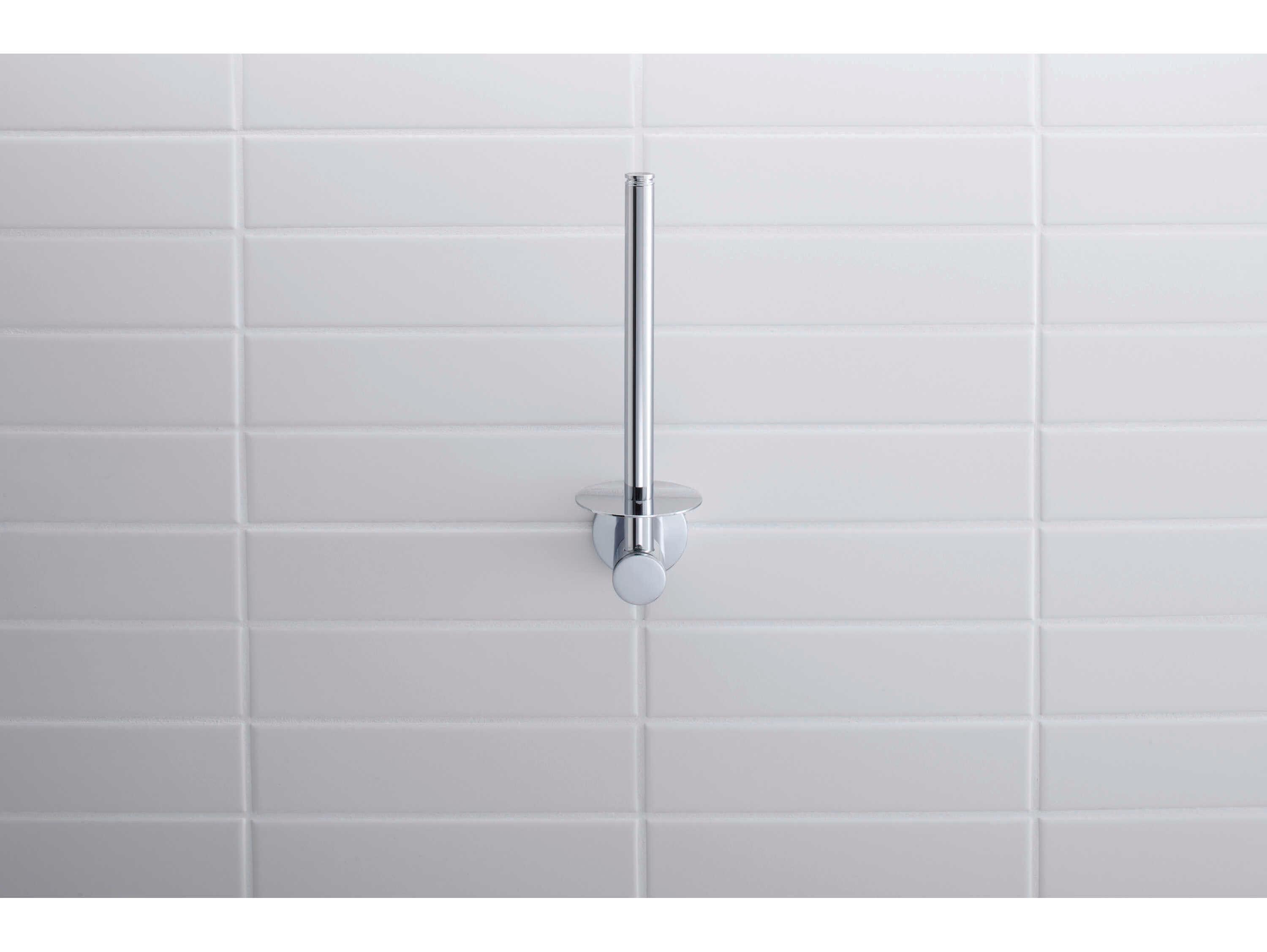 Duravit D-code 2'' Chrome Toilet Paper Holder