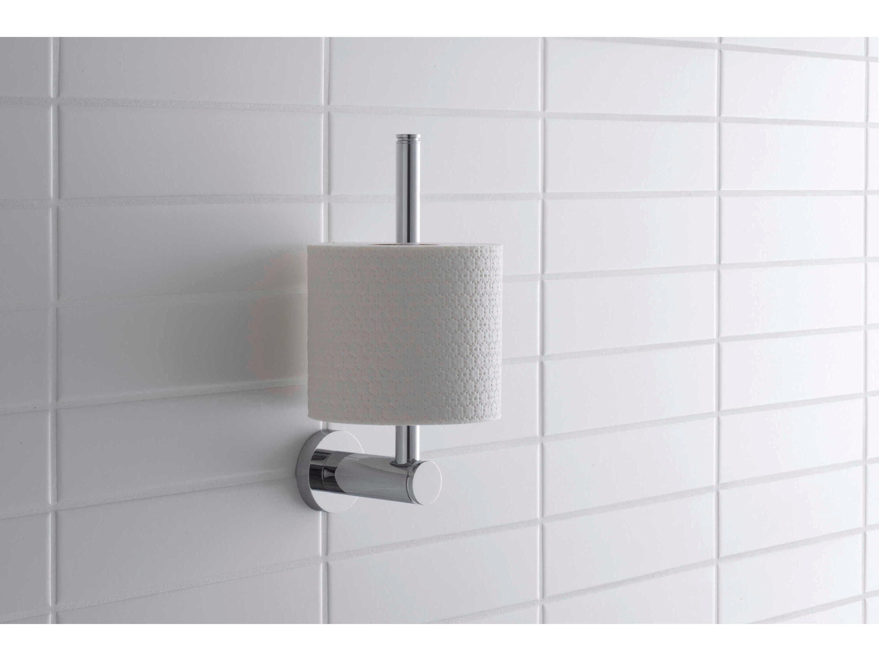 Duravit D-code 2'' Chrome Toilet Paper Holder