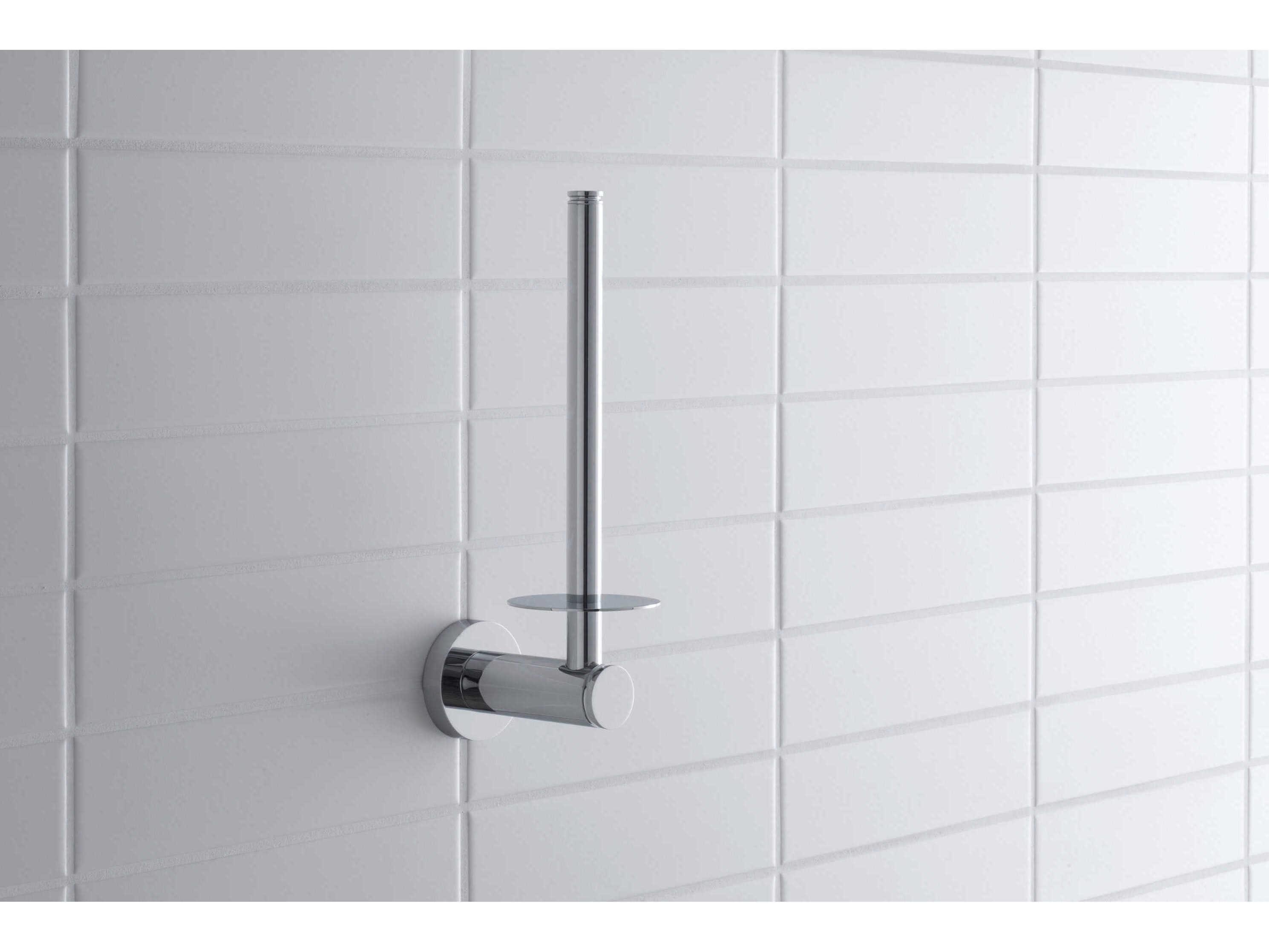 Duravit D-code 2'' Chrome Toilet Paper Holder