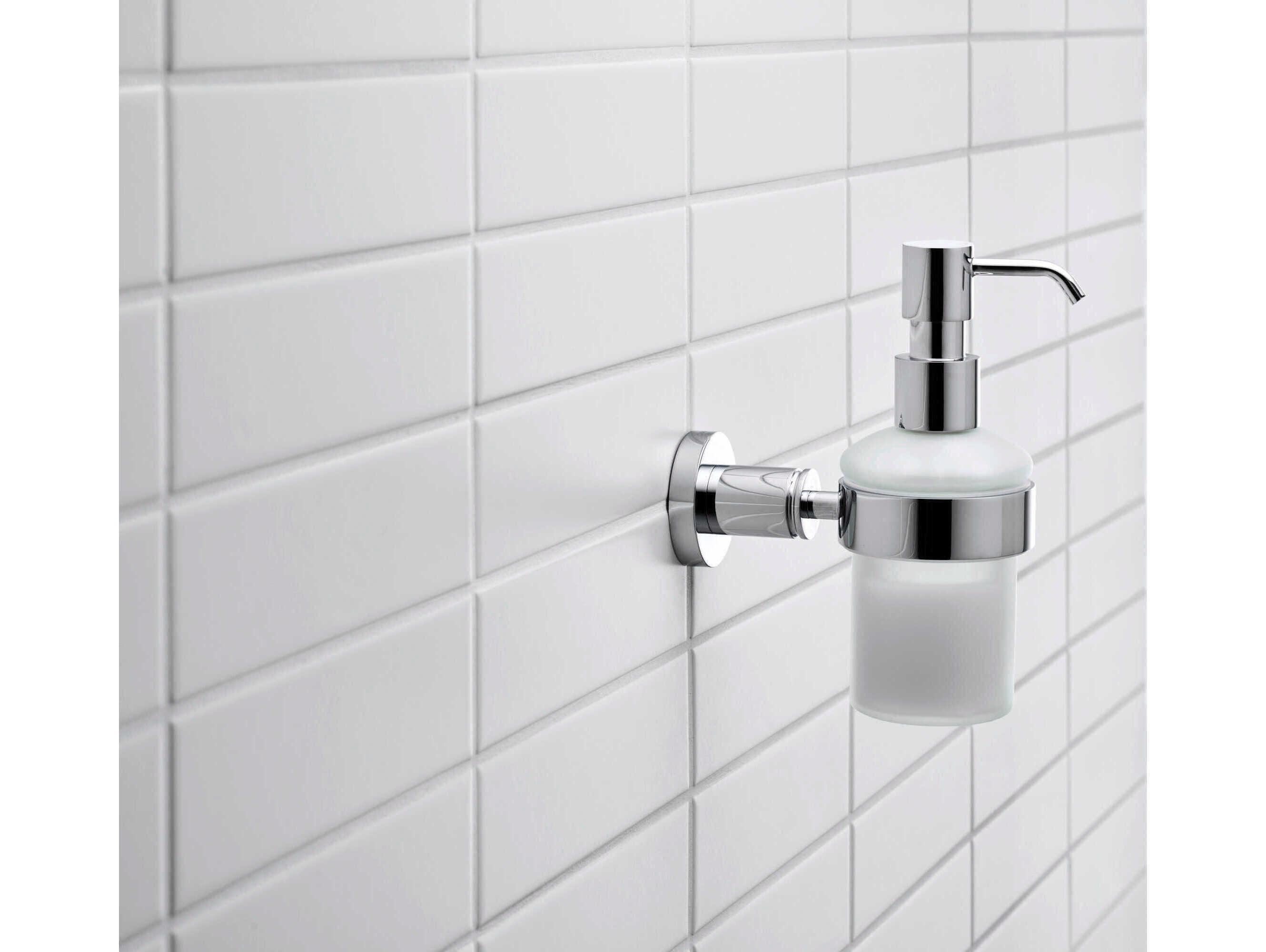 Duravit D-code 2'' Chrome Soap Dispenser