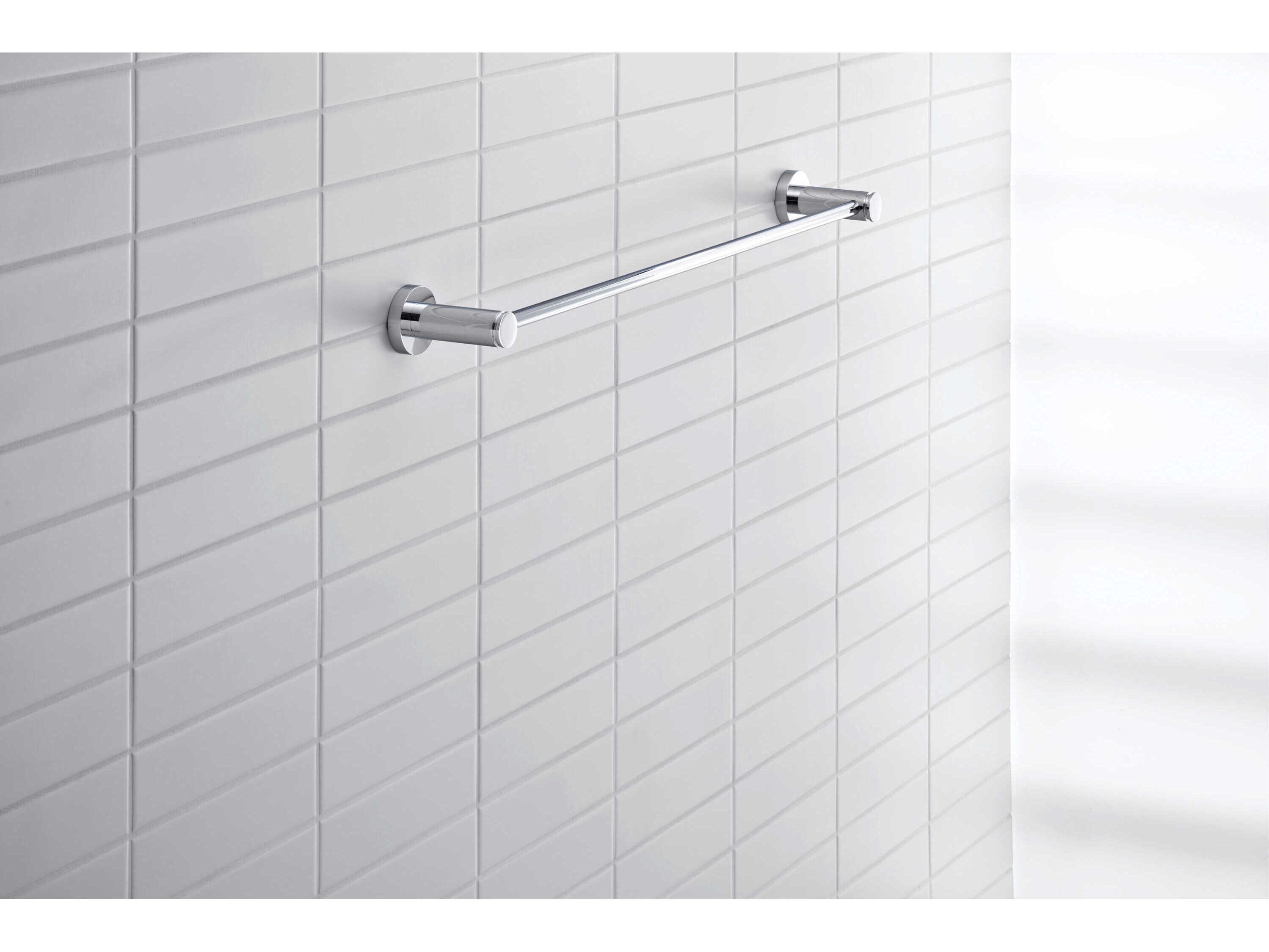 Duravit D-code 25'' Chrome Towel Rail