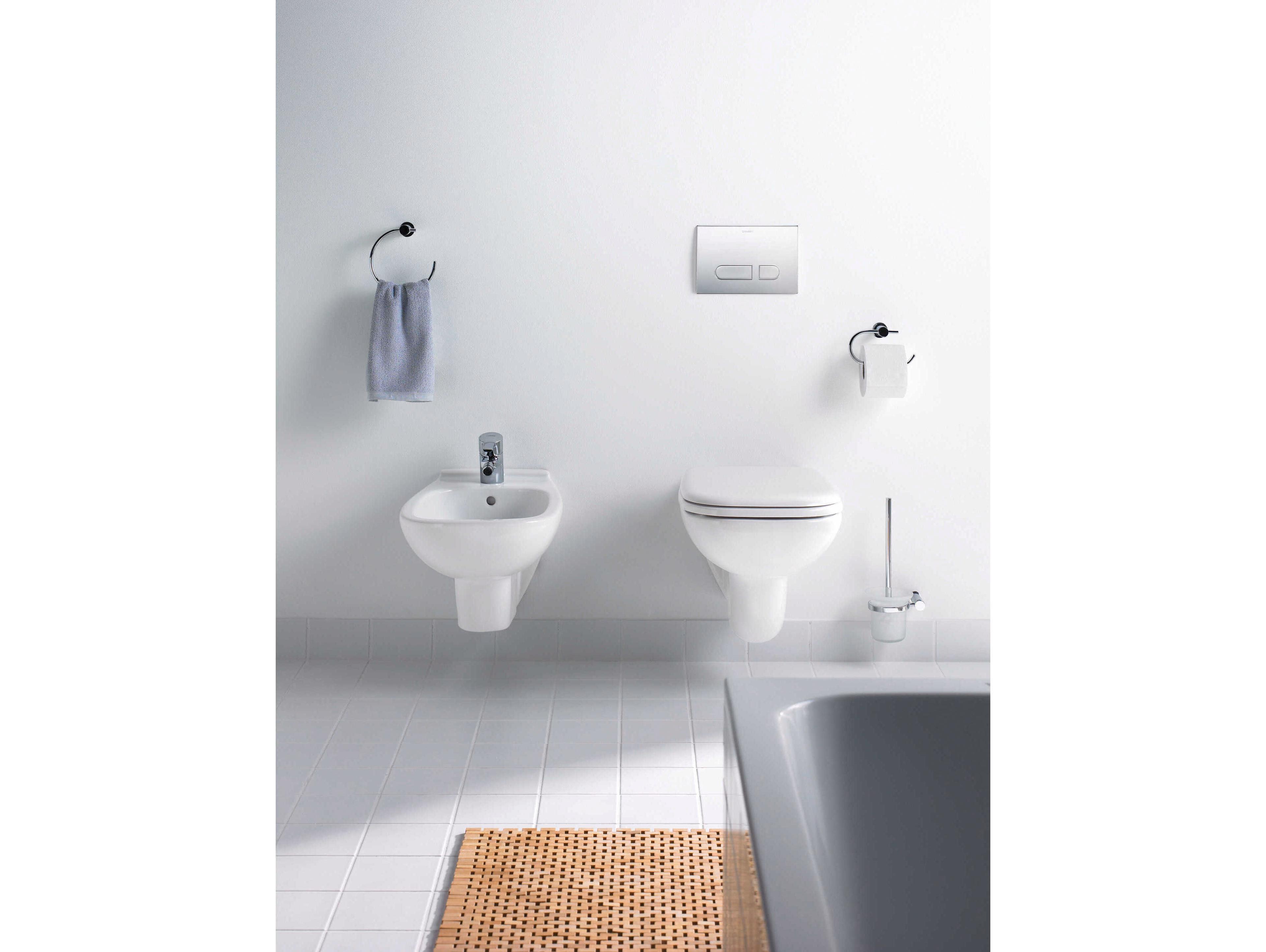 Duravit D-code 6'' Chrome Brush Set
