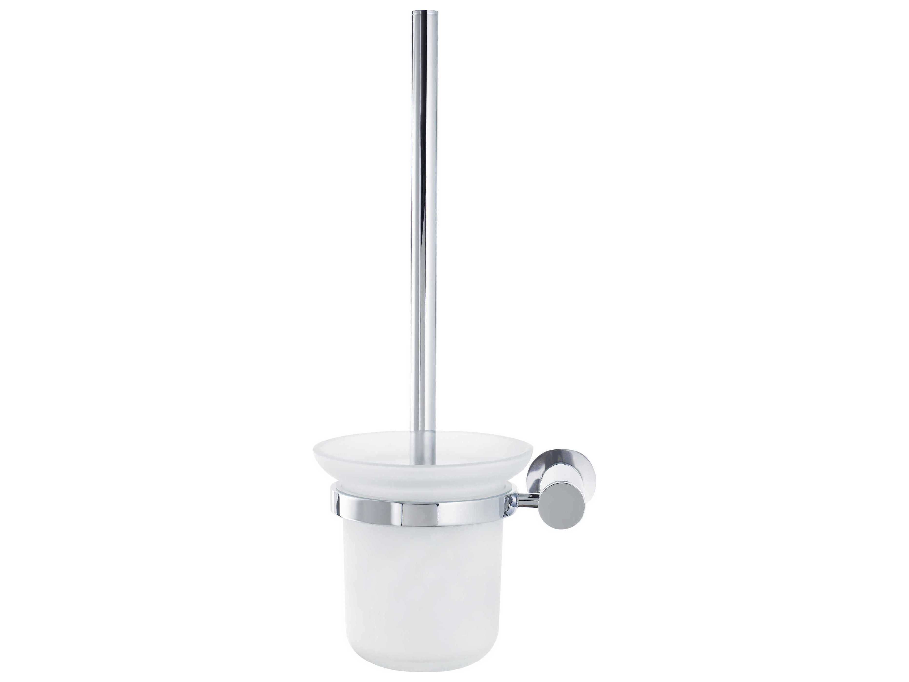 Duravit D-code 6'' Chrome Brush Set