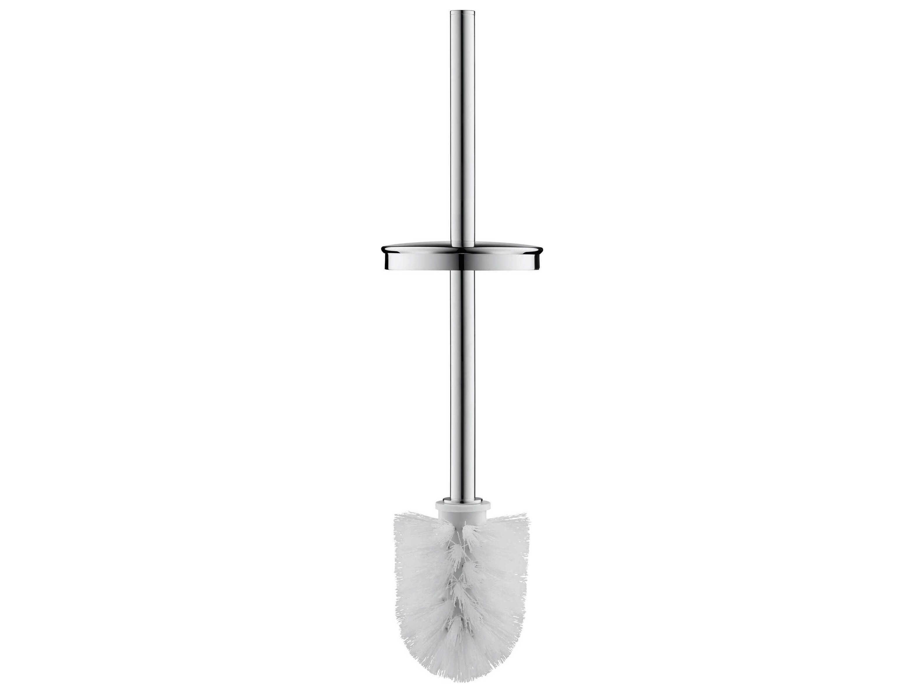 Duravit D-code 4'' Chrome Brush Set