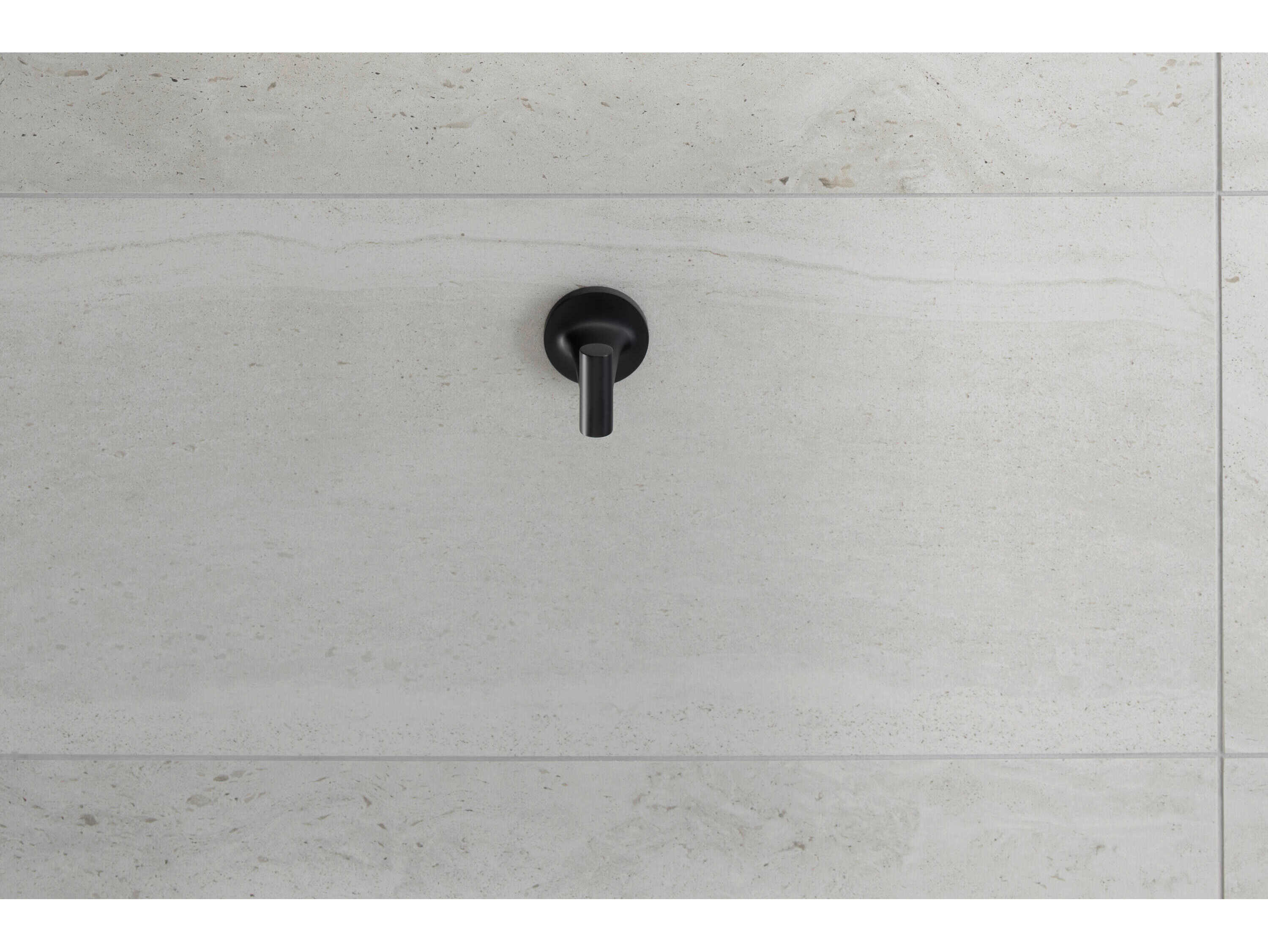 Duravit Starck T Matte Black Towel Hook x2