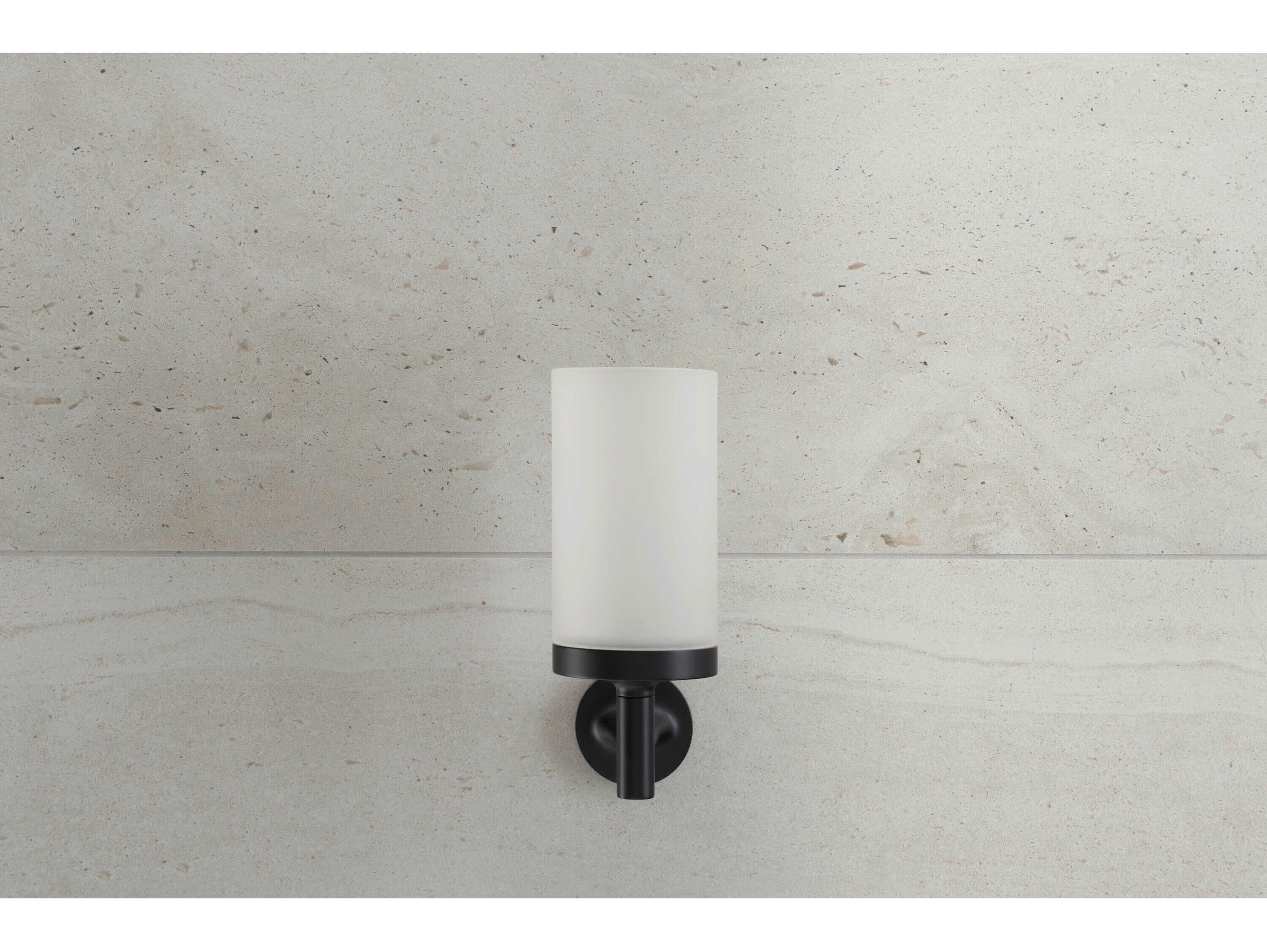 Duravit Starck T Matte Black Toothbrush Cup