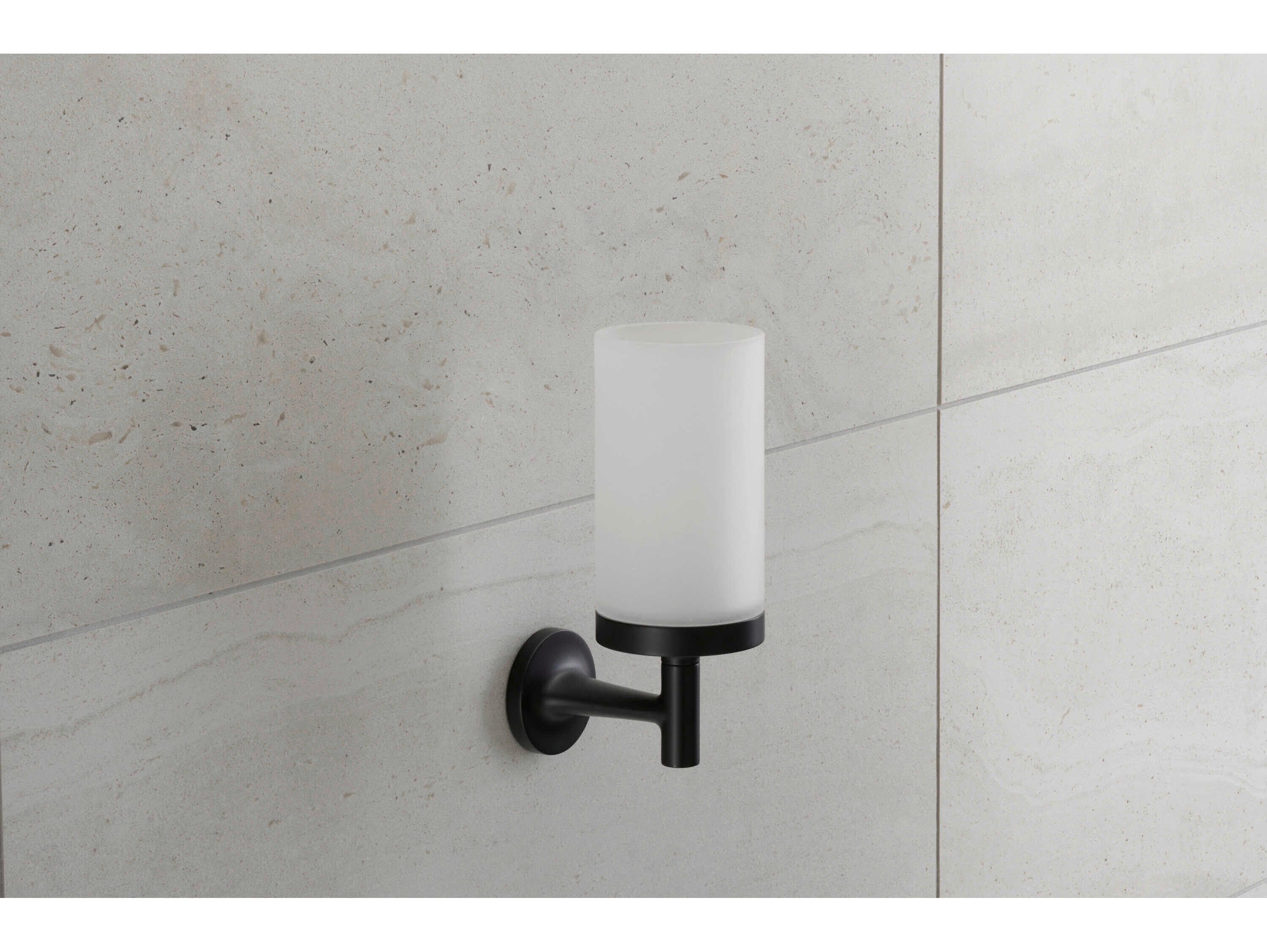 Duravit Starck T Matte Black Toothbrush Cup