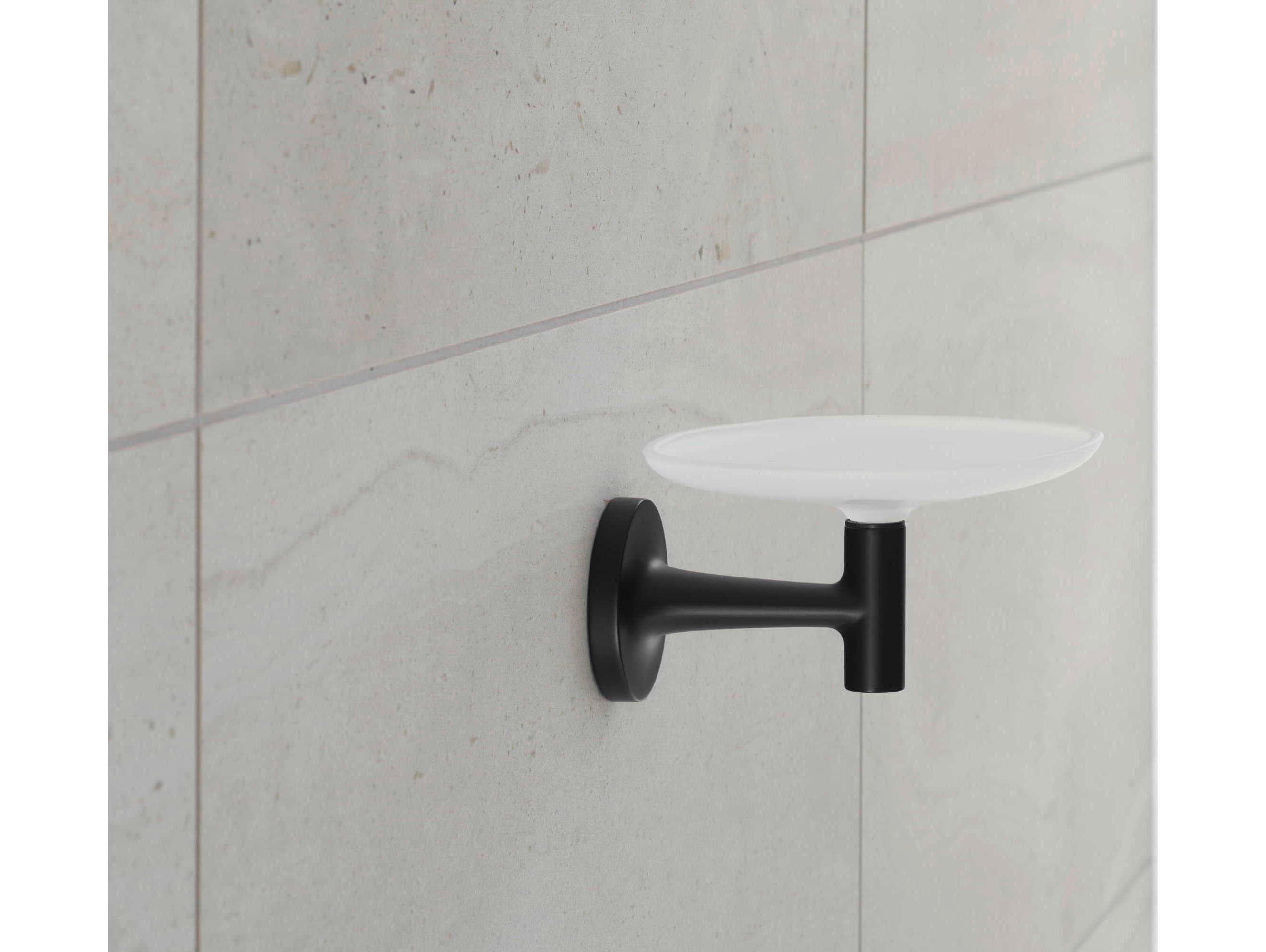 Duravit Starck T Matte Black Soap Dish