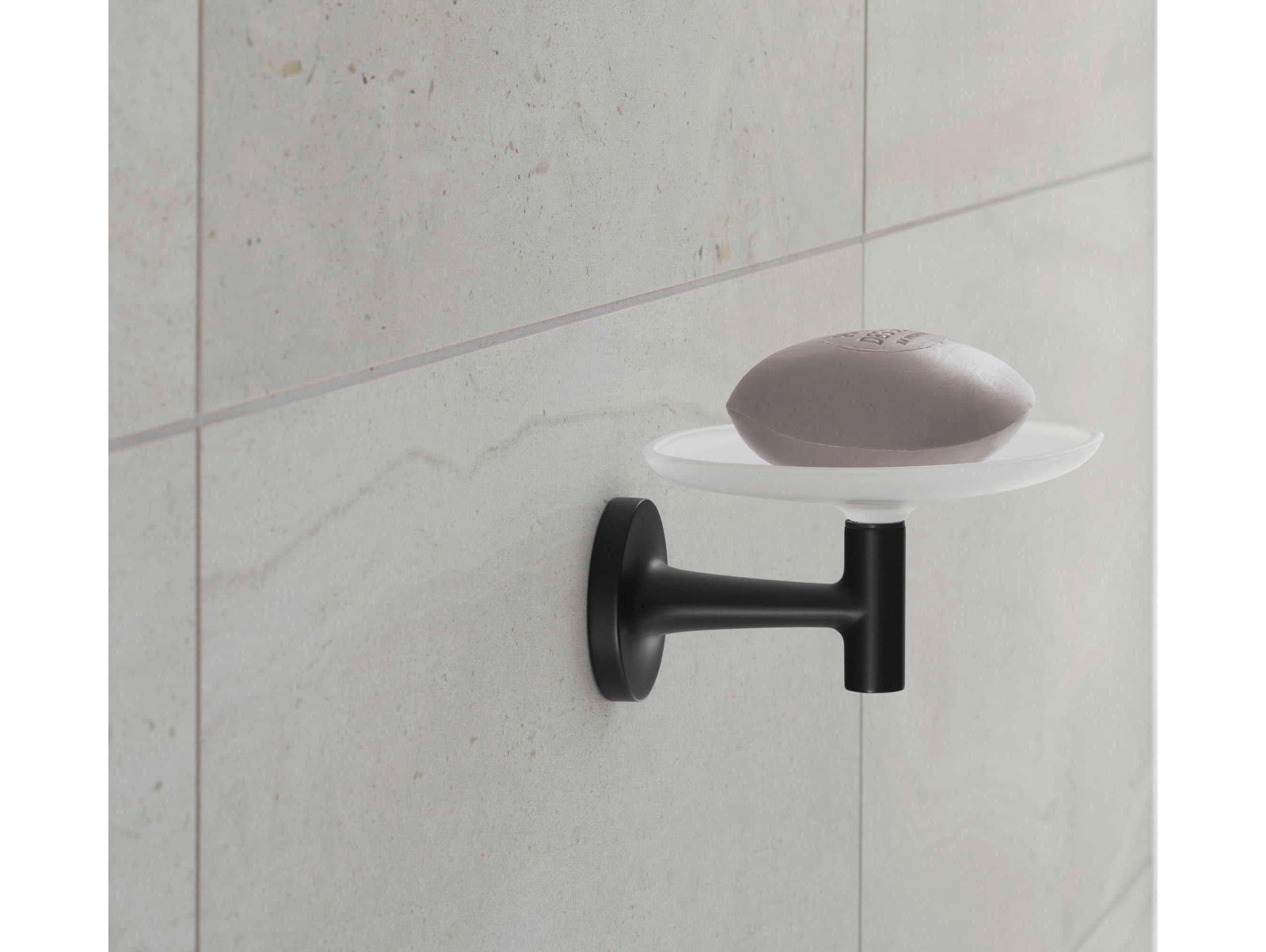 Duravit Starck T Matte Black Soap Dish