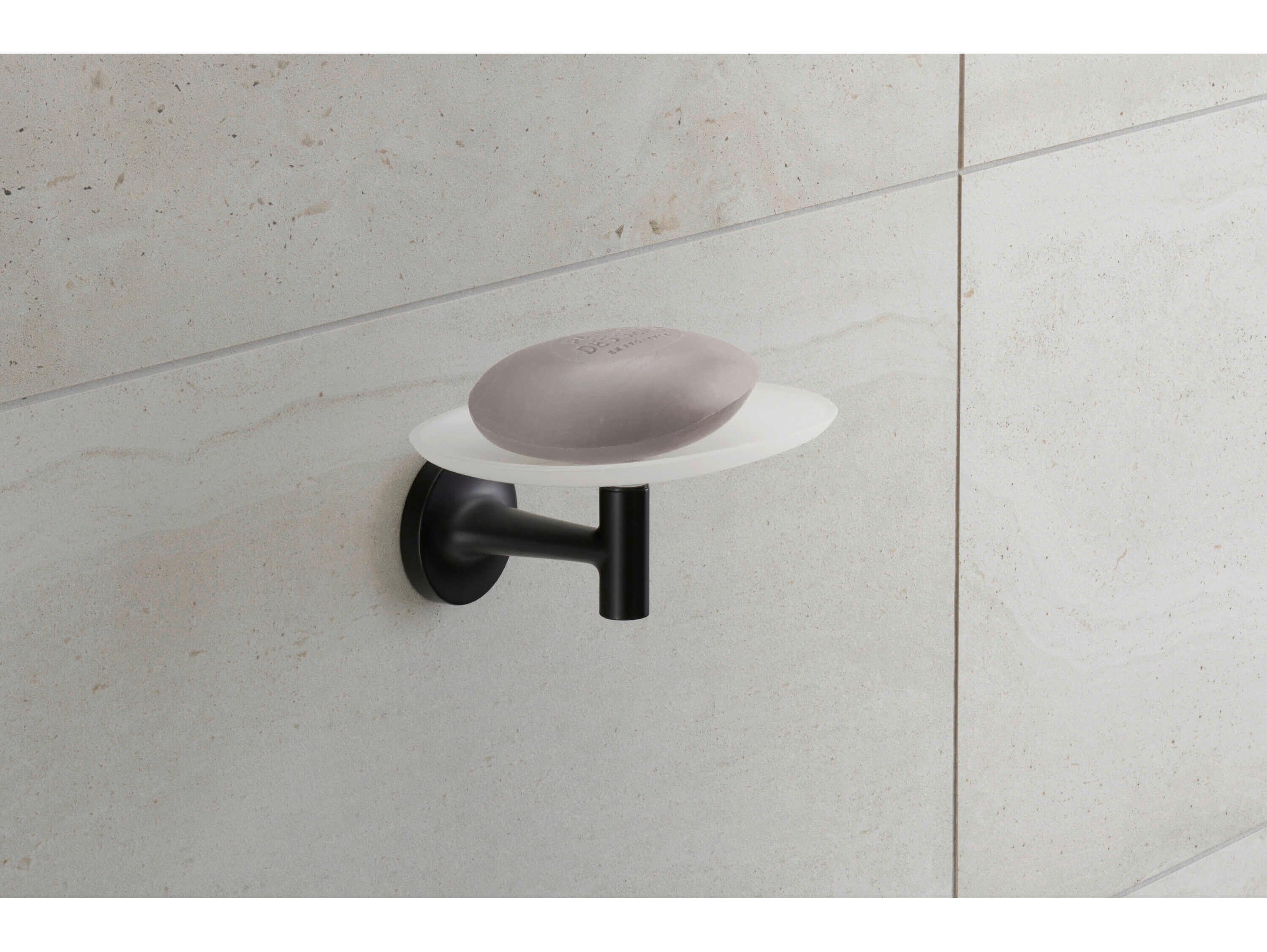 Duravit Starck T Matte Black Soap Dish