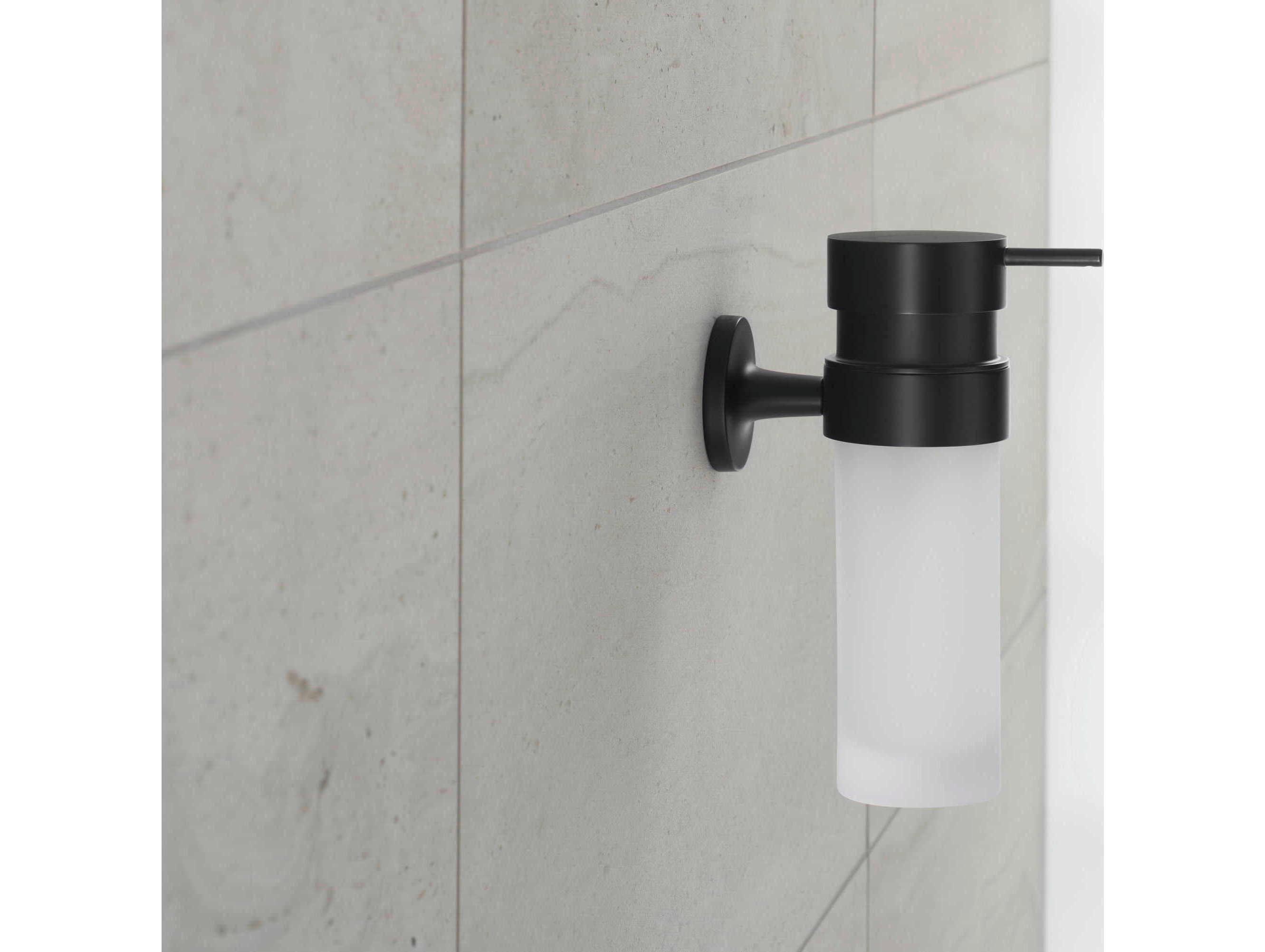 Duravit Starck T Matte Black Soap Dispenser