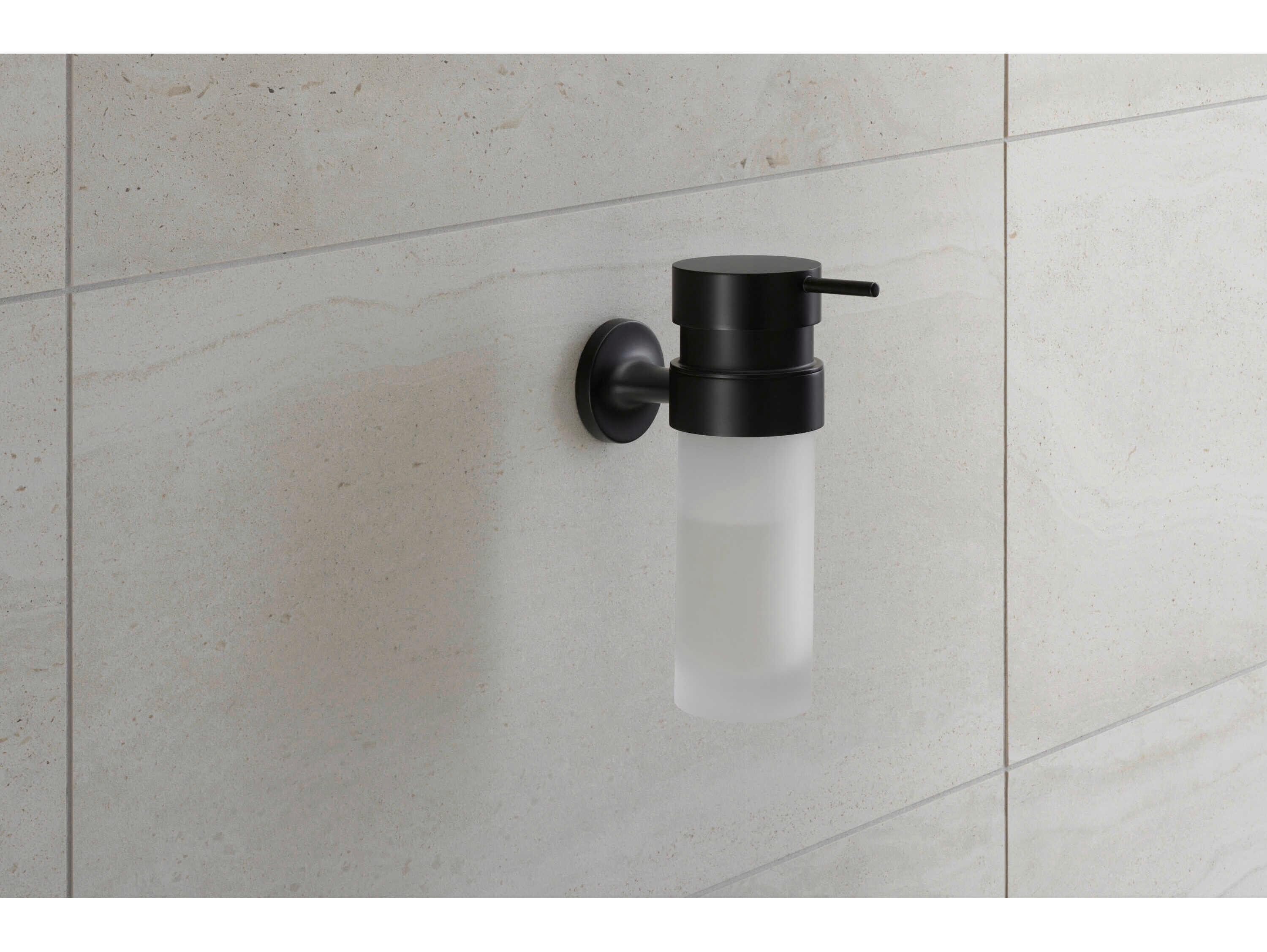 Duravit Starck T Matte Black Soap Dispenser