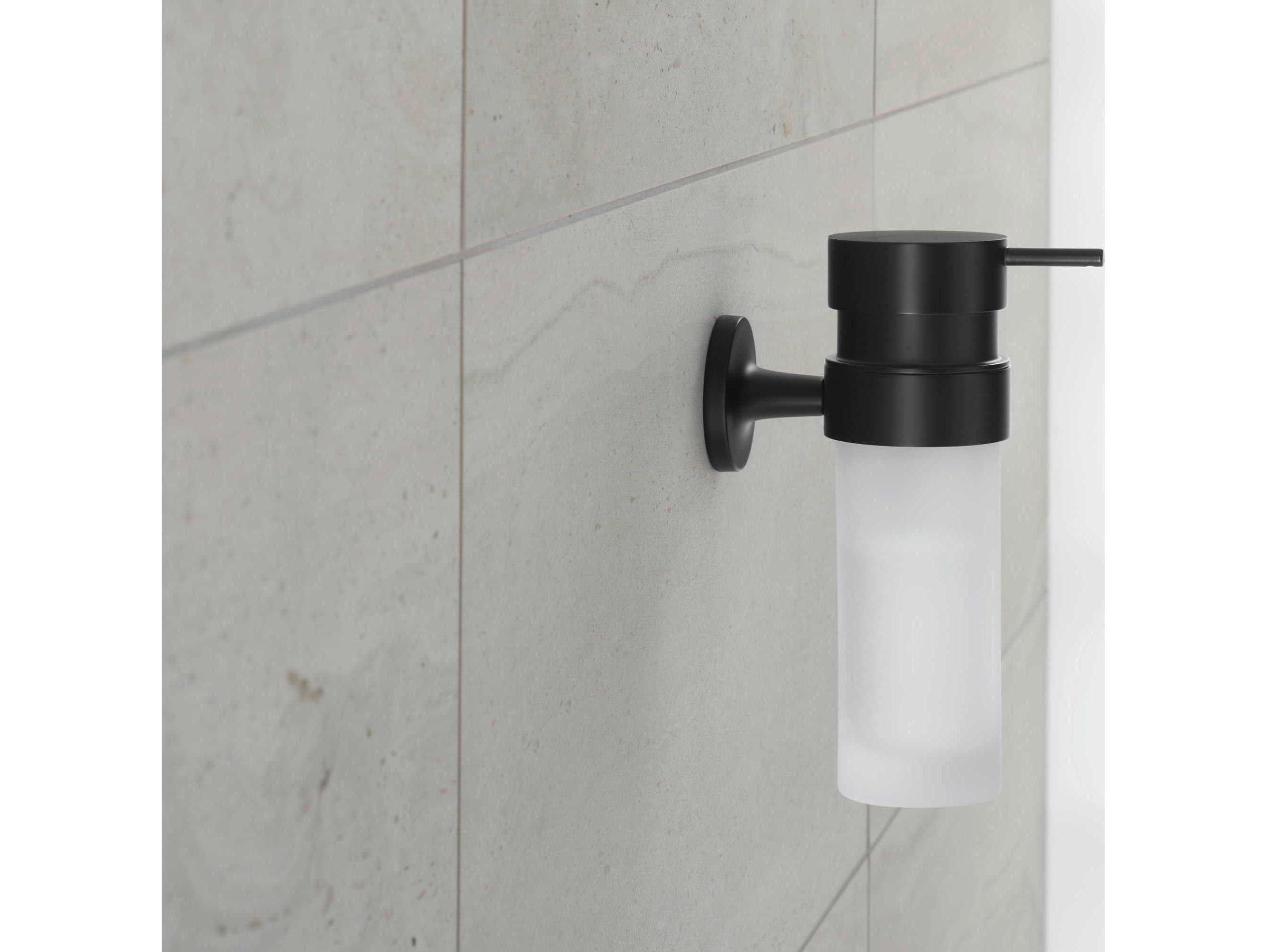 Duravit Starck T Matte Black Soap Dispenser